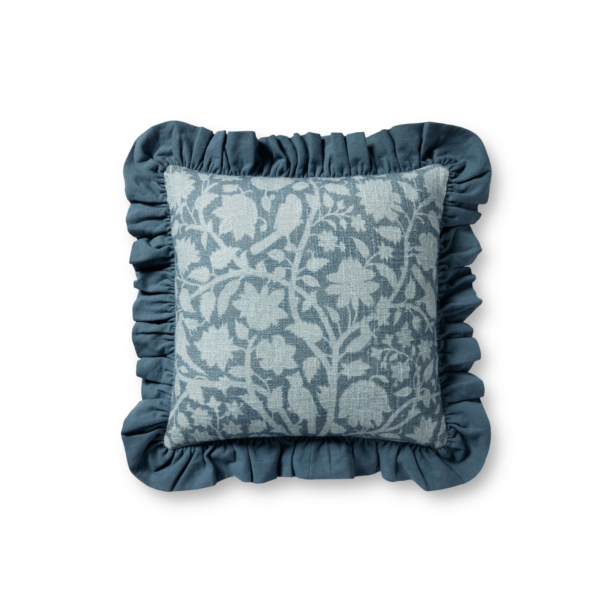 Chris Loves Julia x Loloi Kathleen 18'' x 18'' Cover with Down Pillow