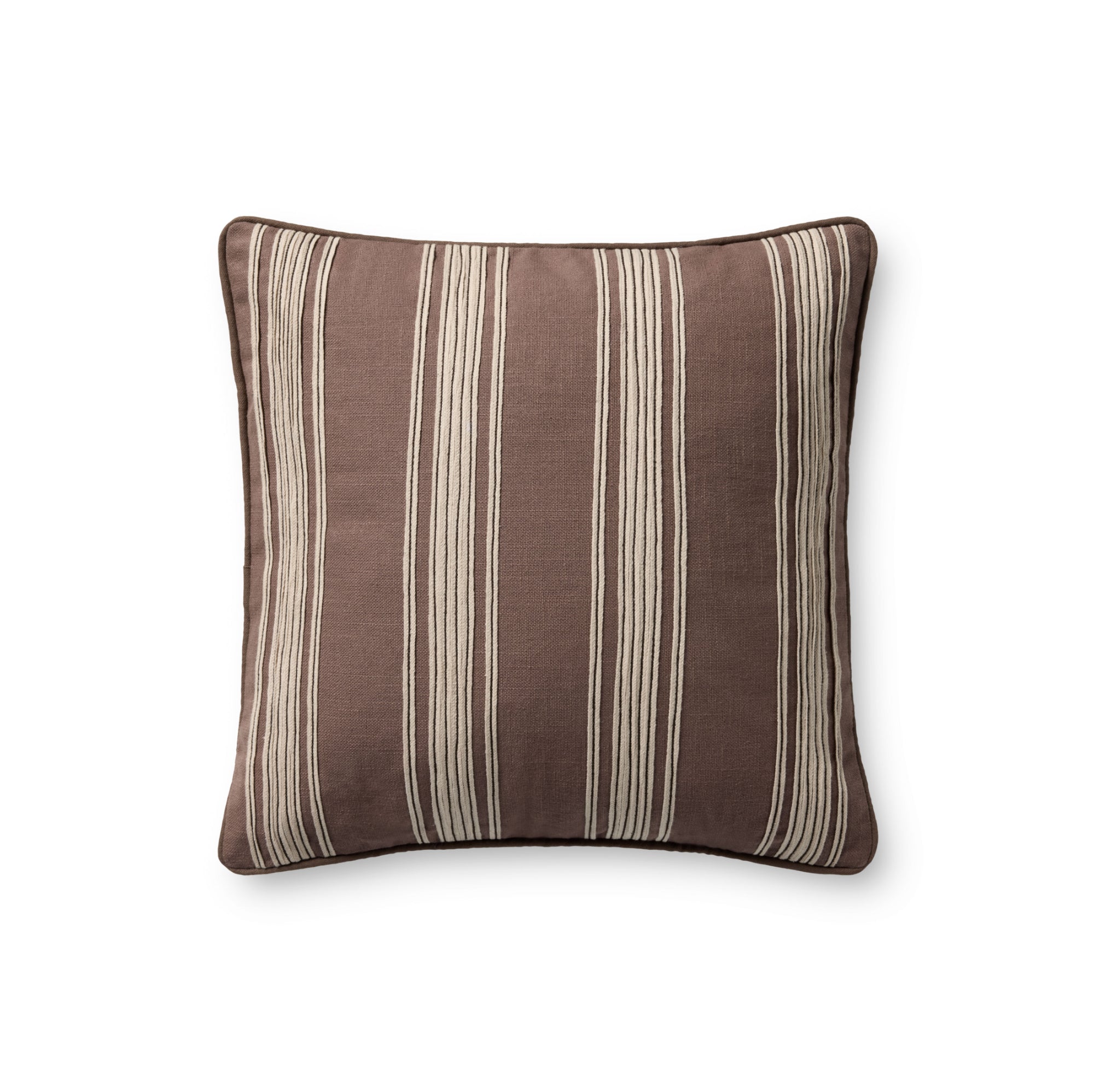 Chris Loves Julia x Loloi Verona 18" x 18" Cover with Down Pillow