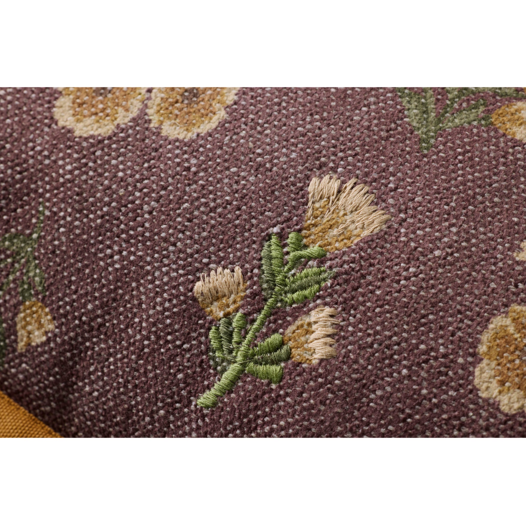 Chris Loves Julia x Loloi Posie Wine/Multi 12" x 27" Cover with Down Pillow