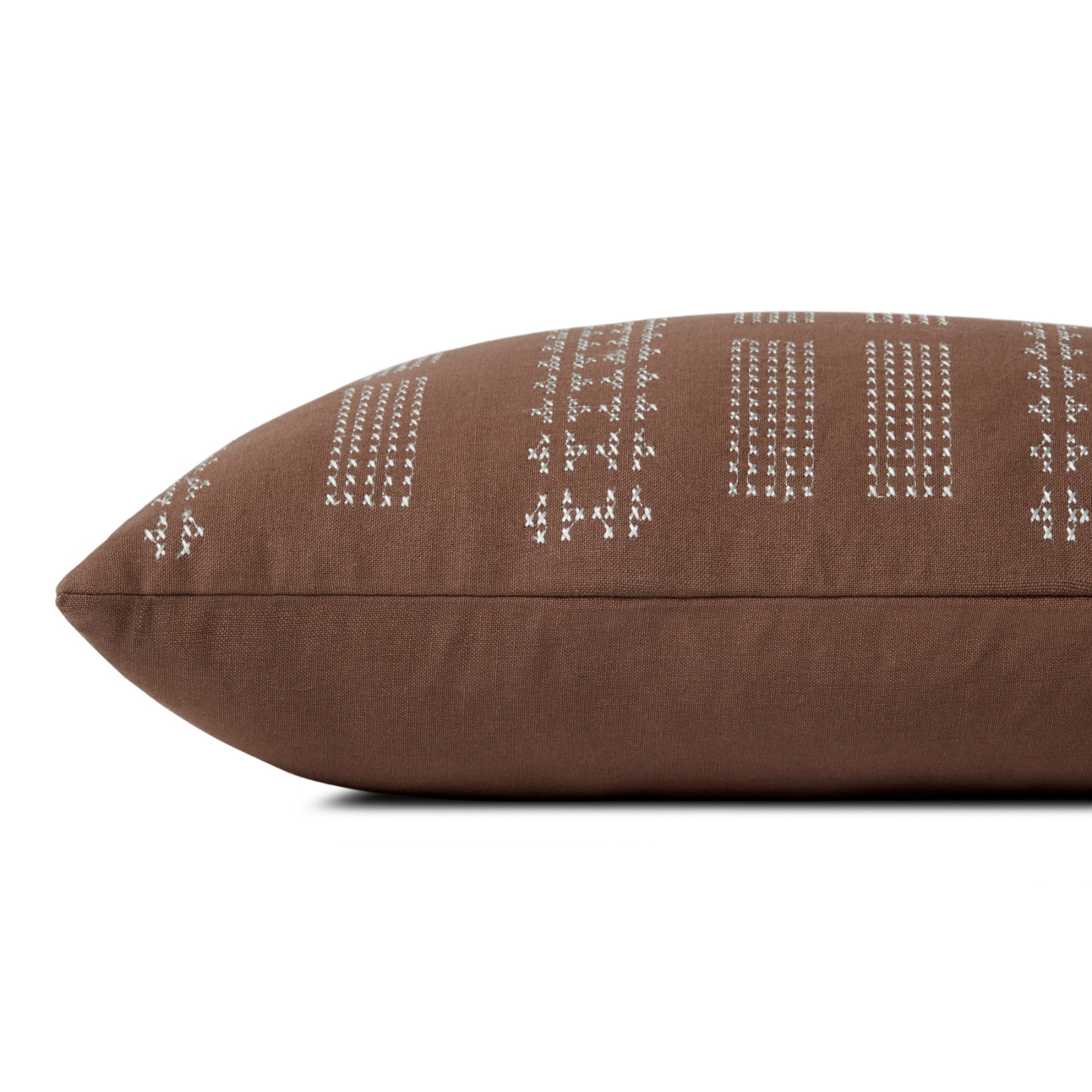 Jean Stoffer x Loloi Charles Clay/Mist 13'' x 35'' Cover with Down Pillow