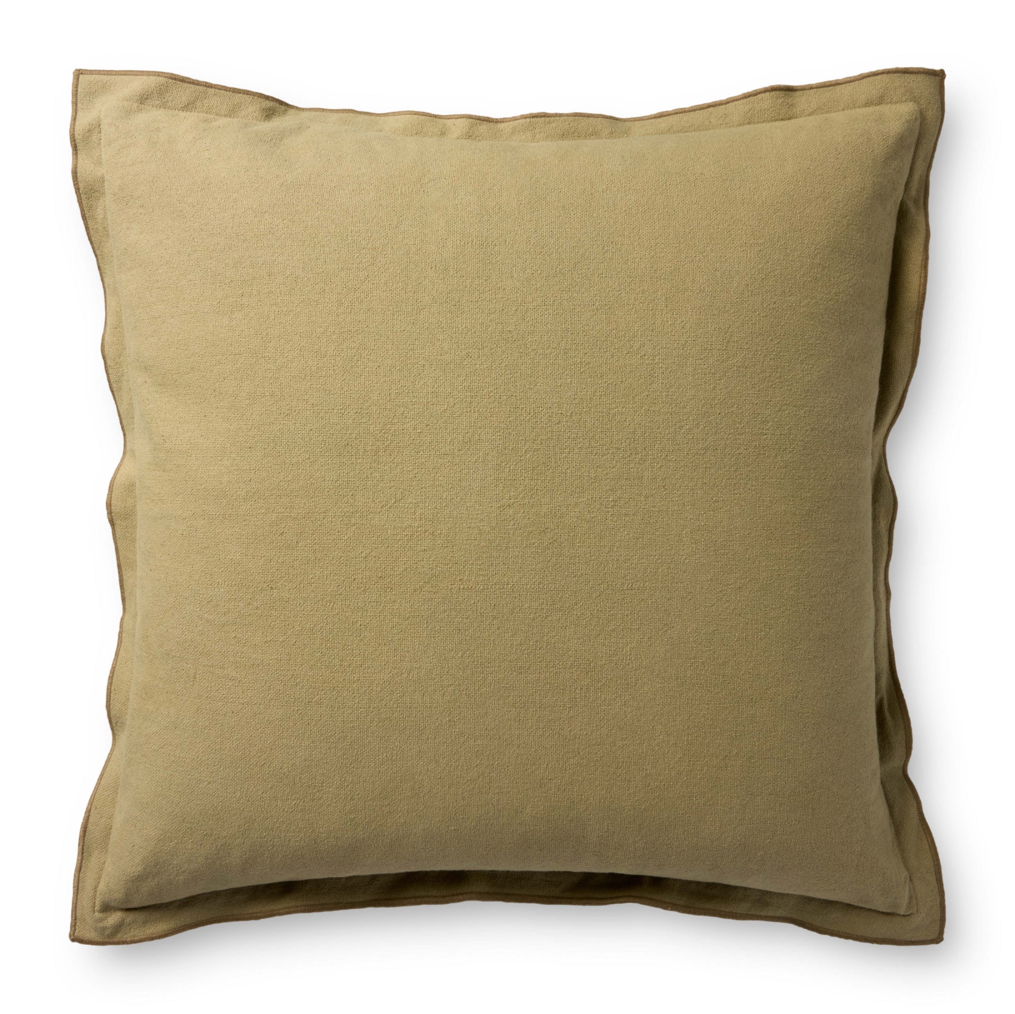 Leanne Ford x Loloi Captain Olive Cover with Down Pillow