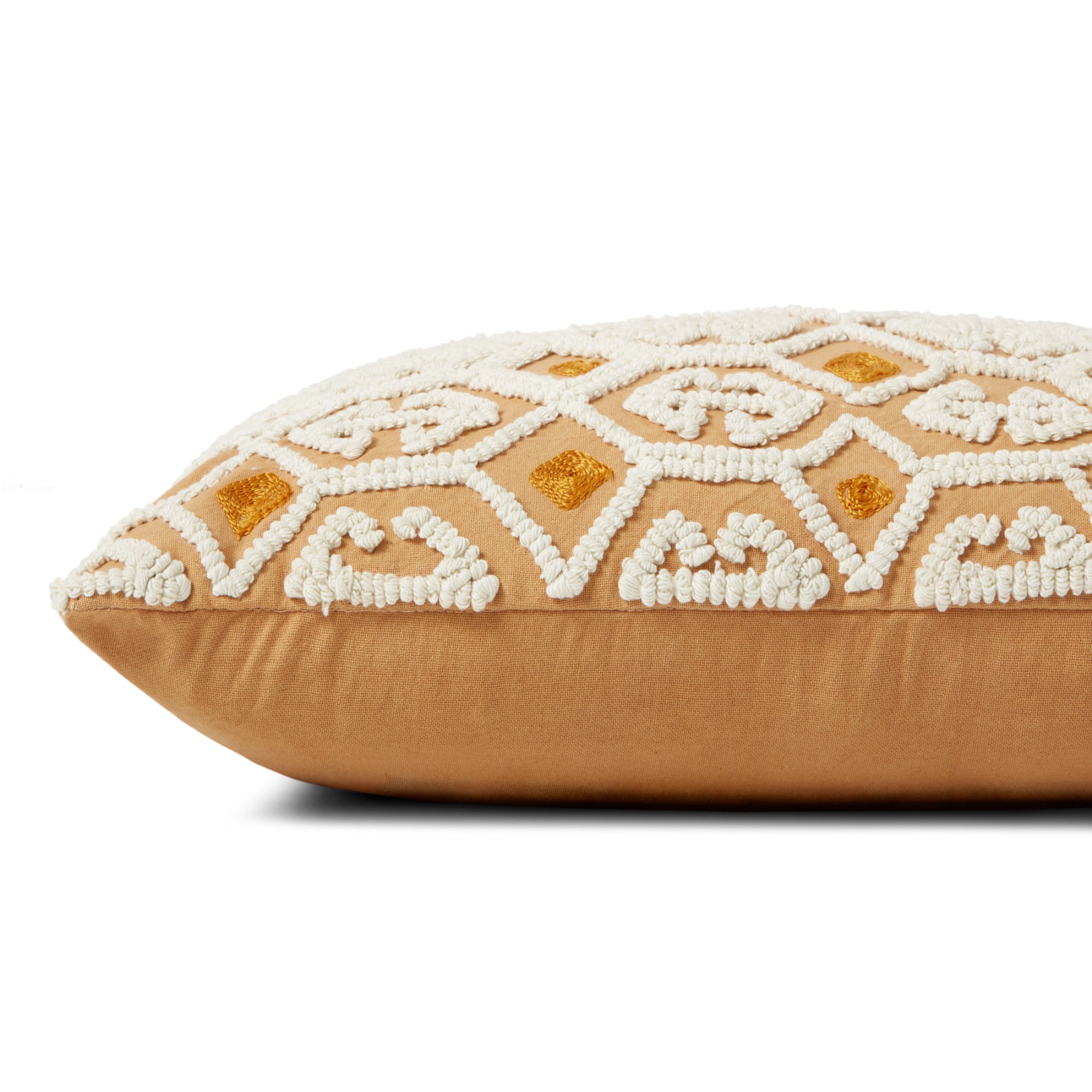 Loloi PLL0050 Ivory/Multi 13" x 21" Cover with Down Pillow