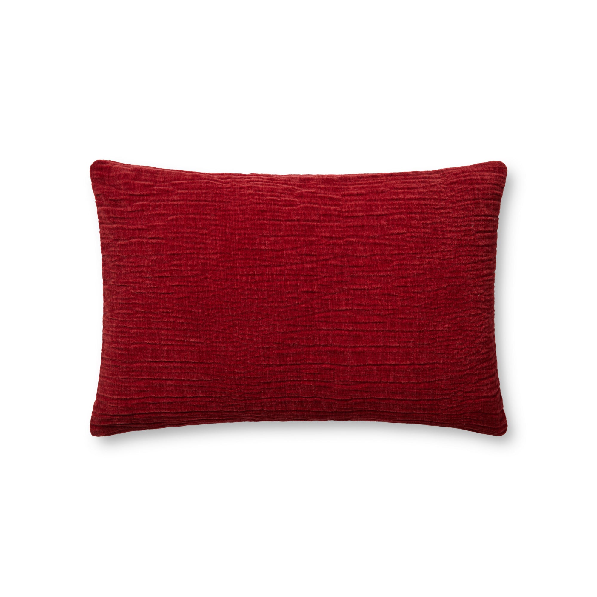 Loloi Red Cover with Down Pillow