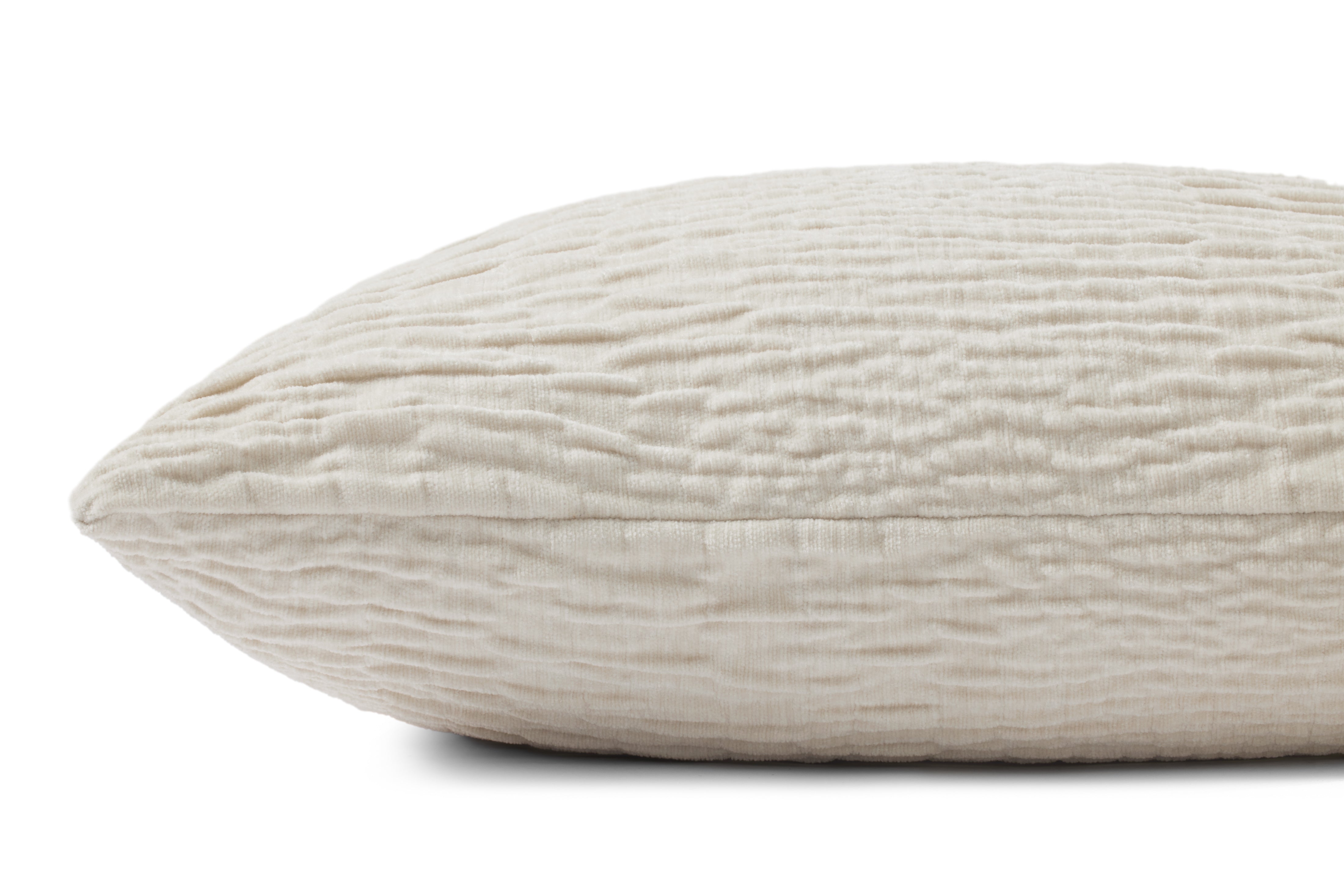 Loloi Silver Cover with Down Pillow