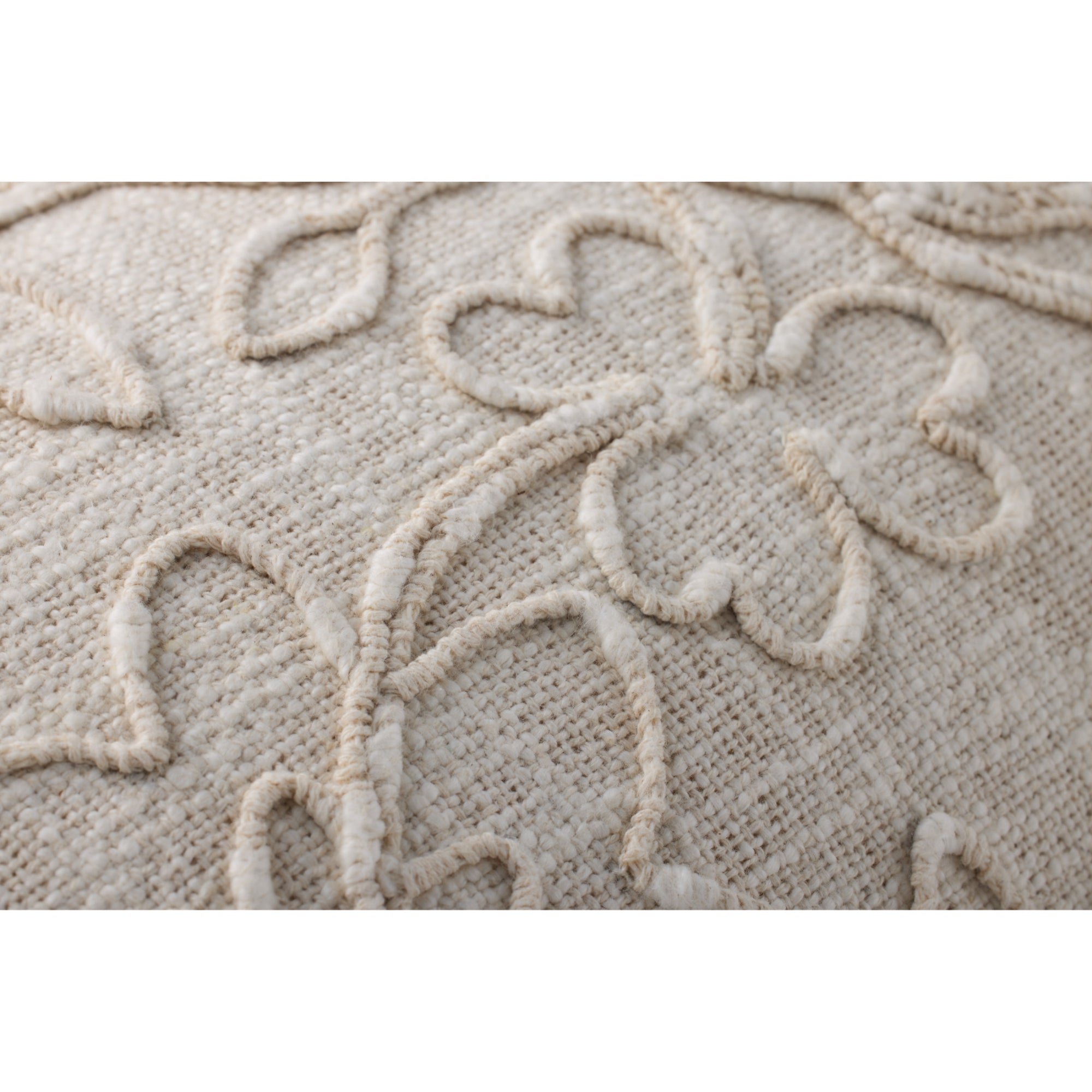 Loloi PLL0127 Natural Cover with Down Pillow