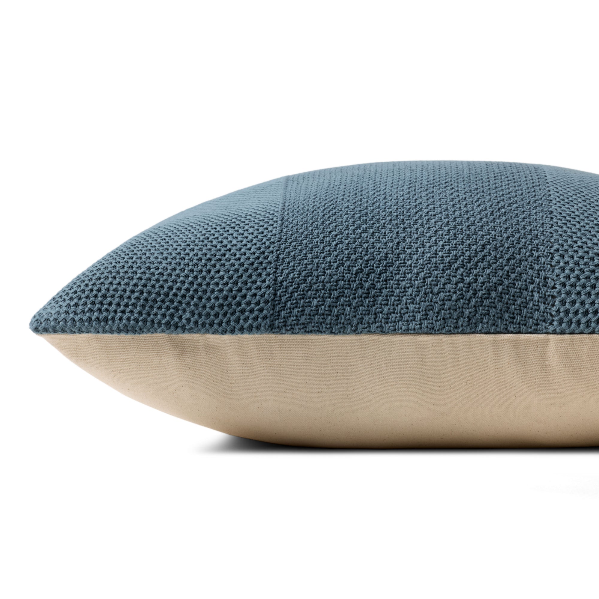 Loloi Blue 22'' x 22'' Cover with Down Pillow