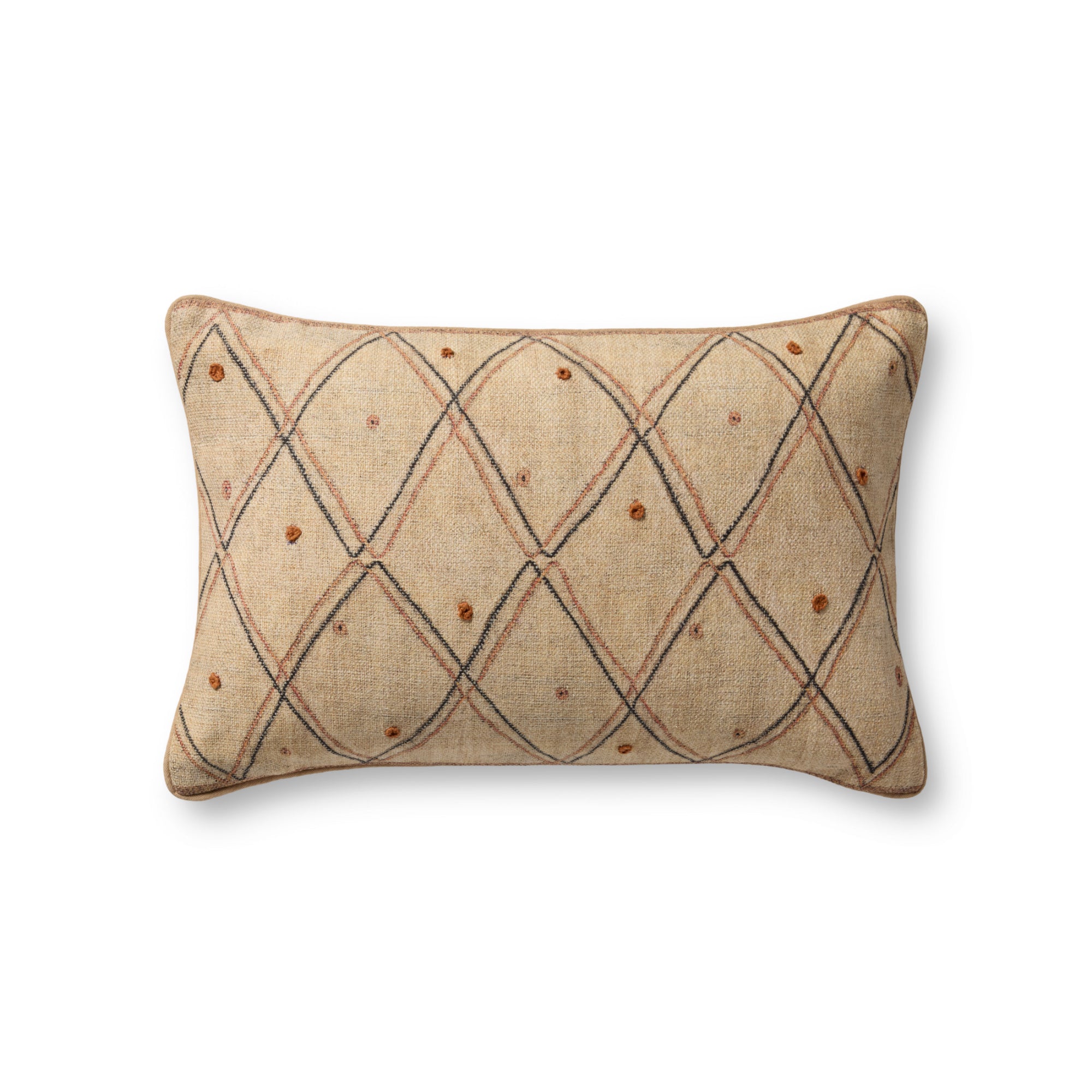 Loloi Multi 13'' x 21'' Cover with Down Pillow