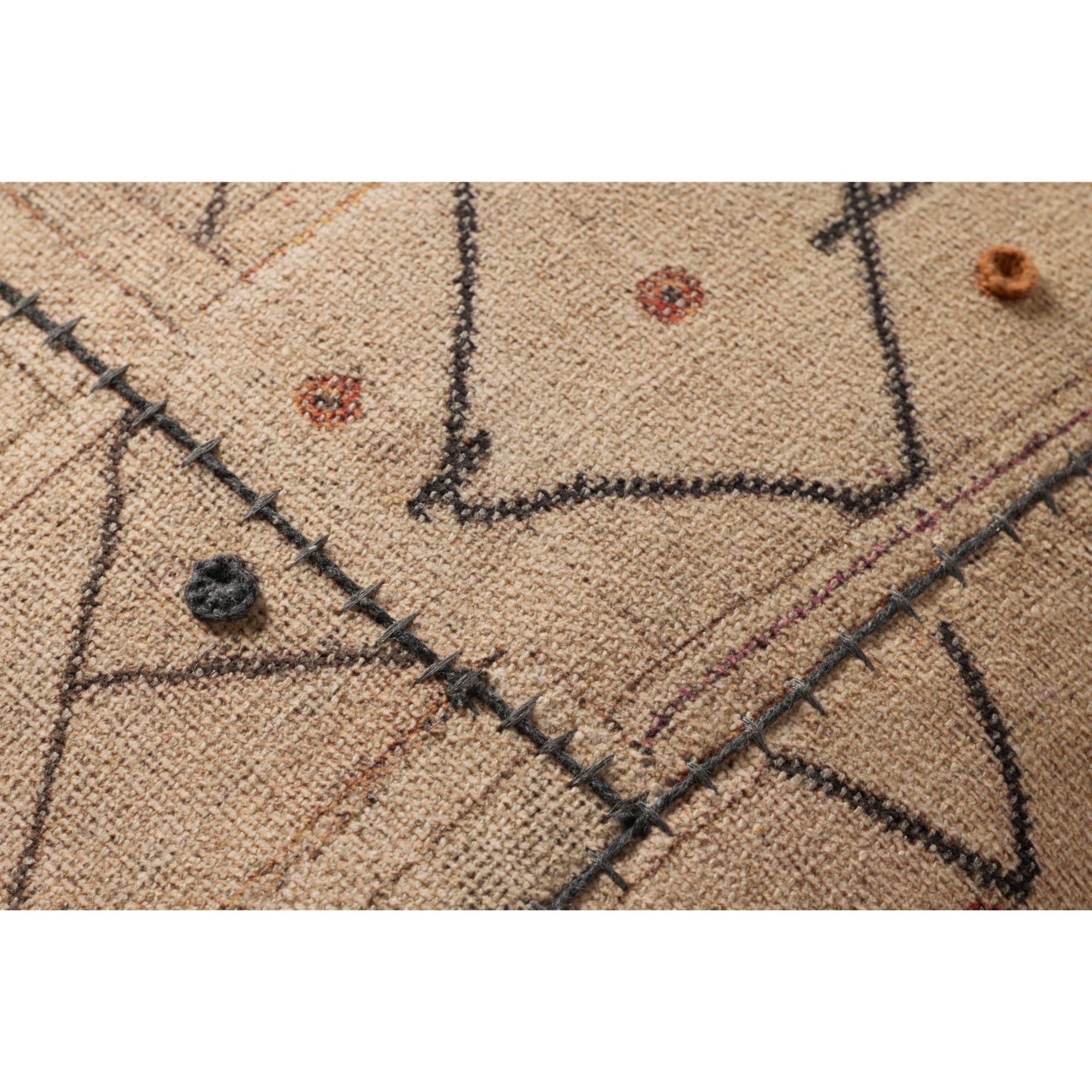 Loloi PLL0182 Multi 22'' x 22'' Cover with Down Pillow
