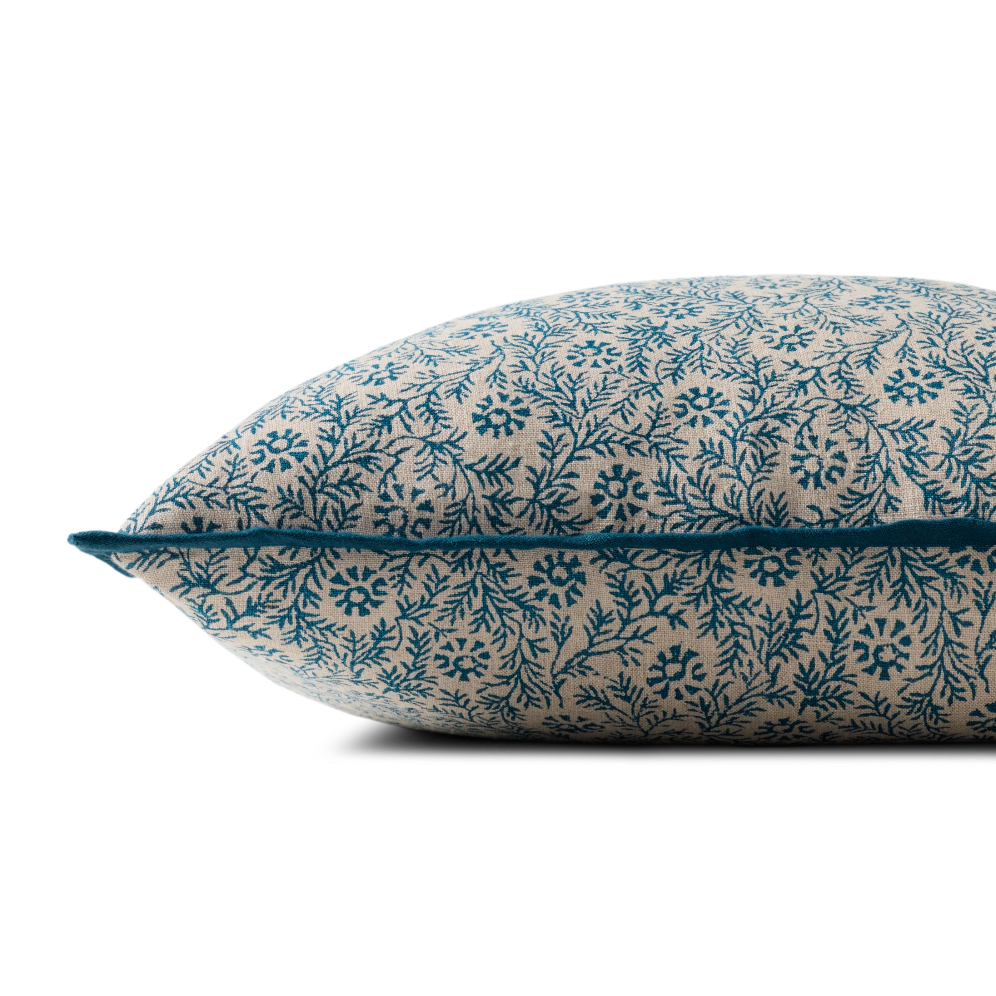 Loloi PLL0194 Blue 18'' x 18'' Cover with Down Pillow