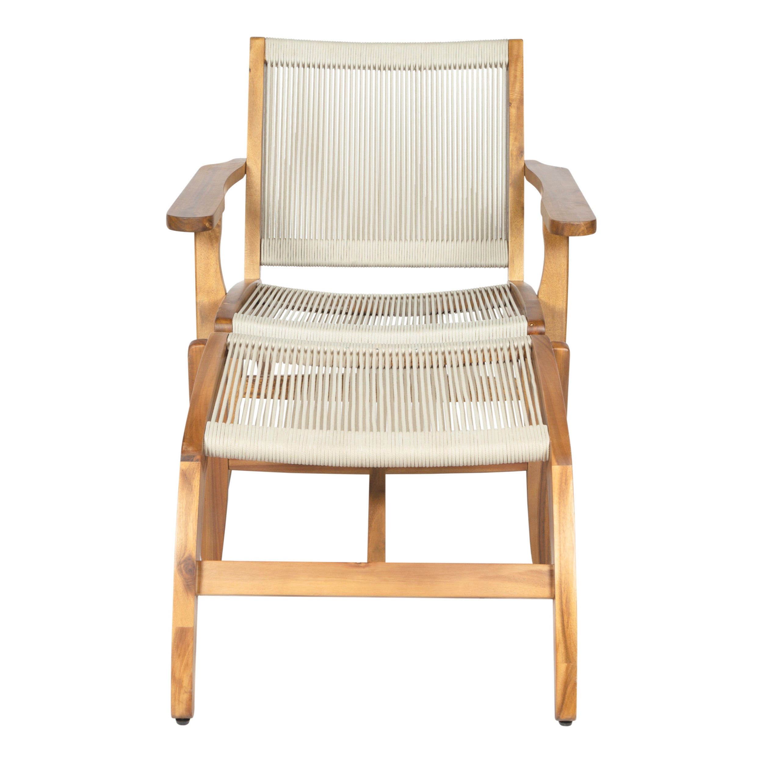 Norway Lounge Chair and Ottoman - Set of Two