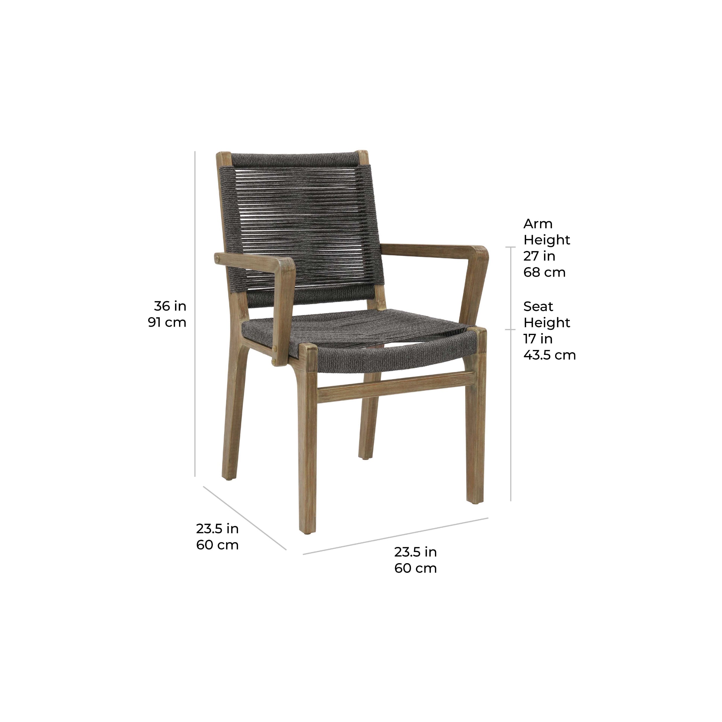 Explorer Oceans Dining Armchair - Set of Two