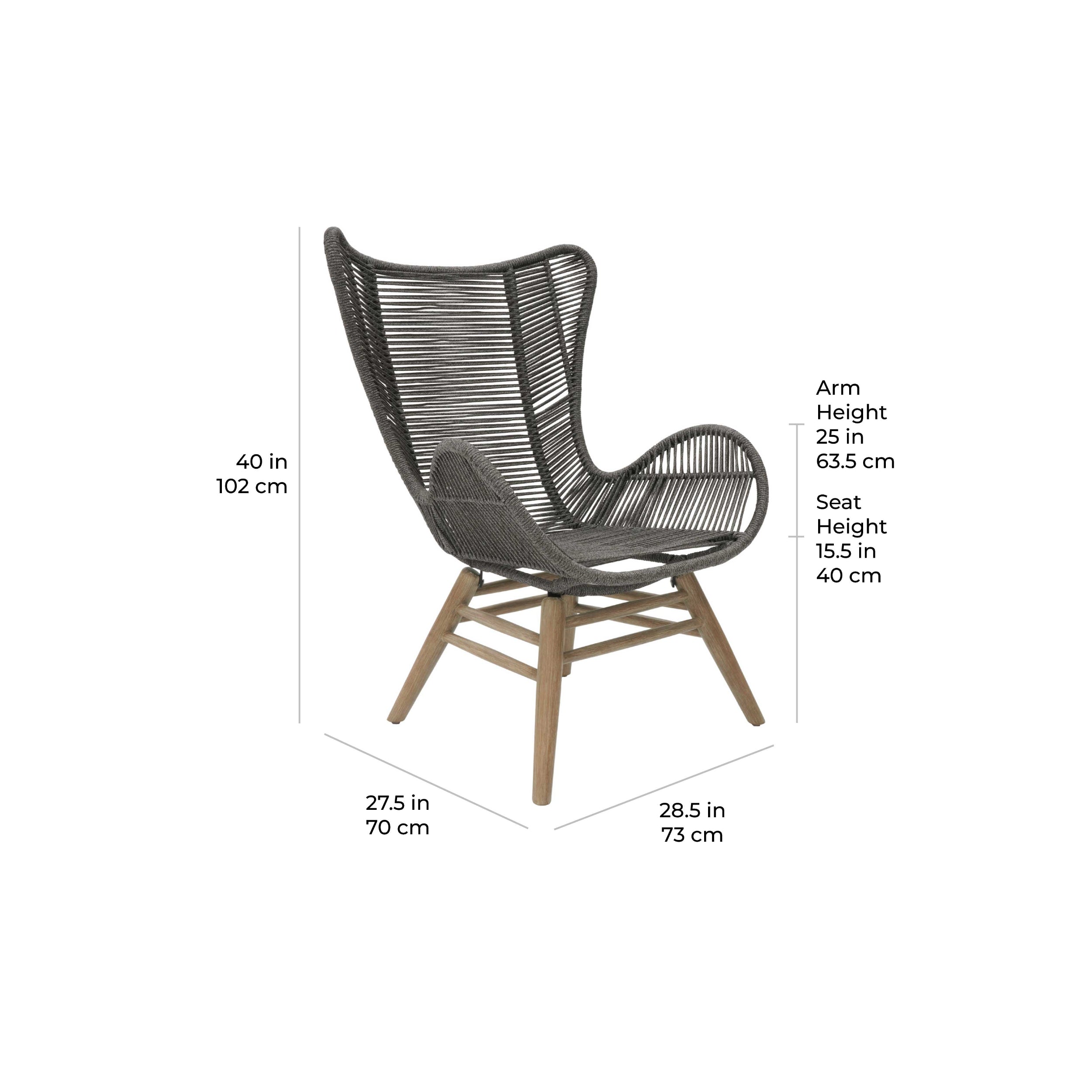 Explorer Oceans Neptune Chair and Ottoman