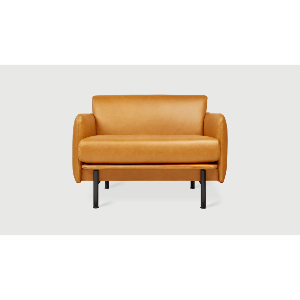 Foundry Chair - Tucson Honey Leather