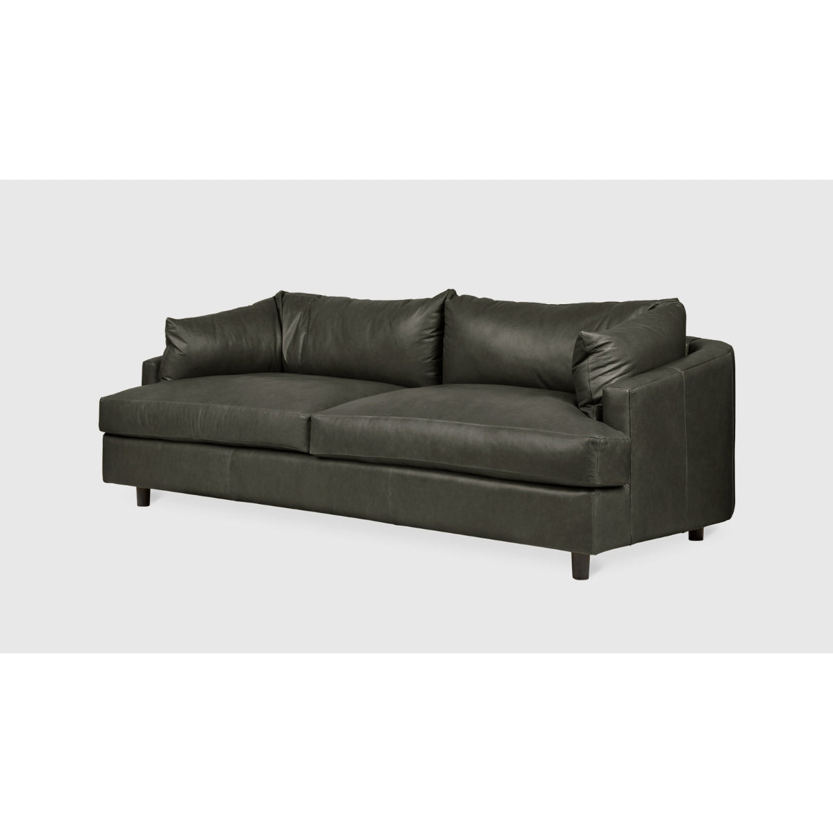 Thalia Sofa - Tucson Char Leather