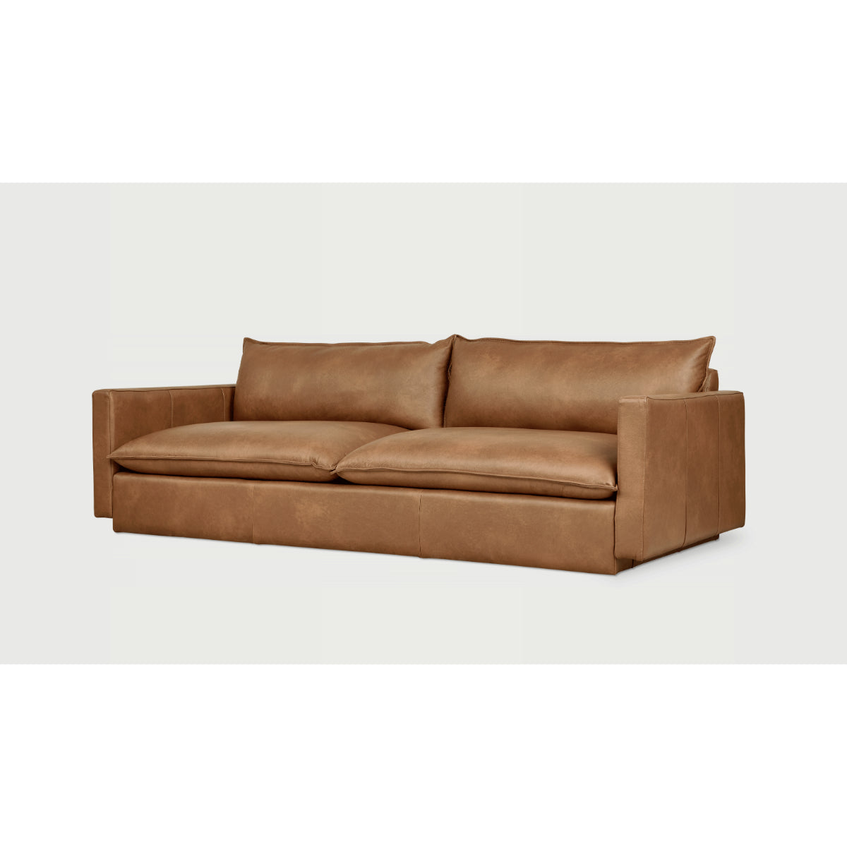 Sola Sofa - Raleigh Chestnut Leather