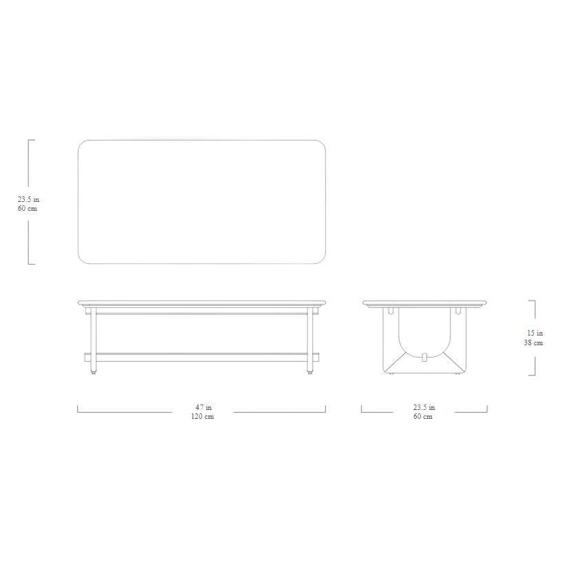 Portico Rectangle Coffee Table