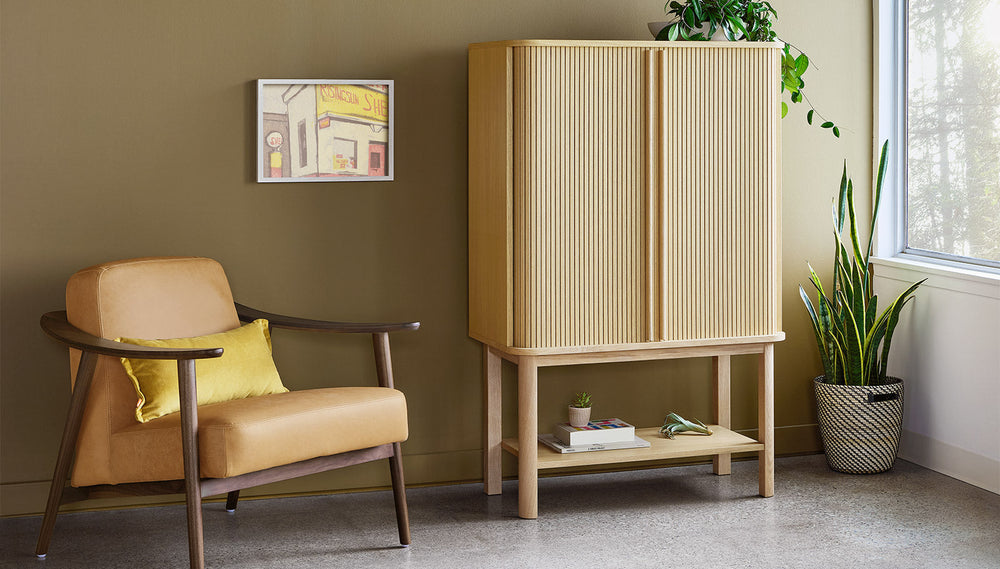 Ledger Tall Vintage Oak
