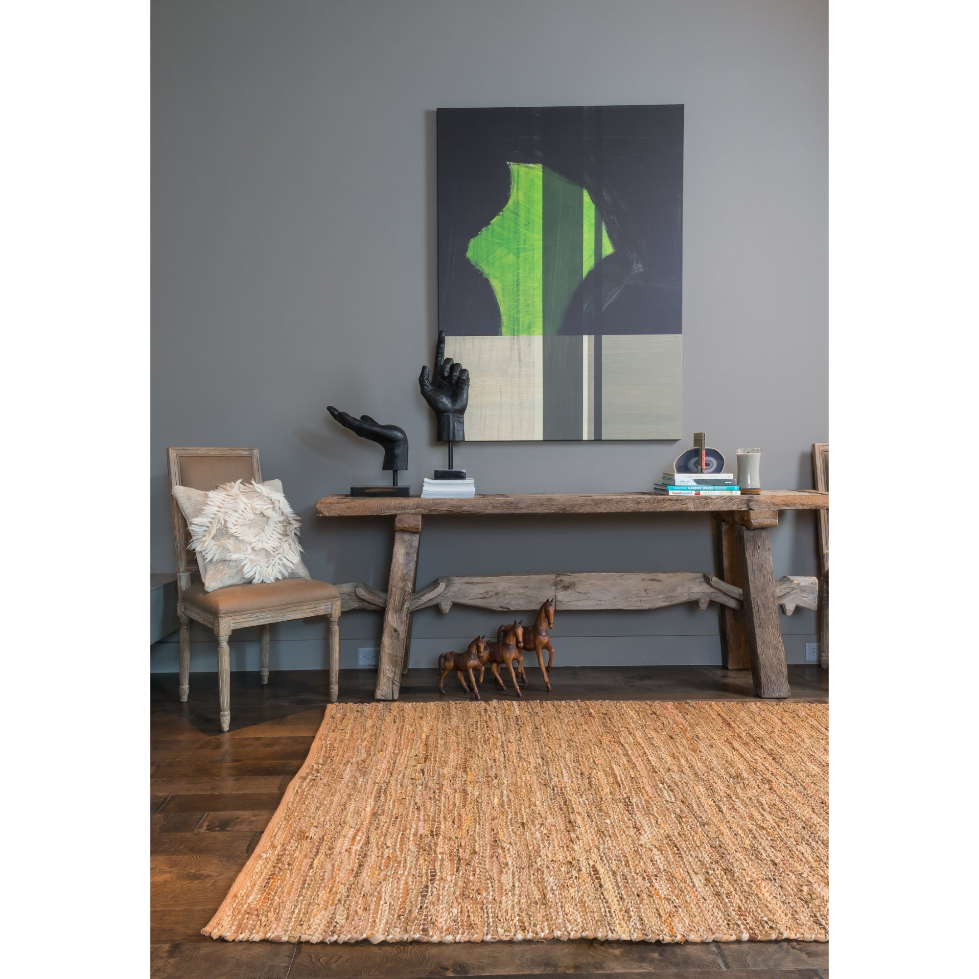 Loloi Edge Tan Rug