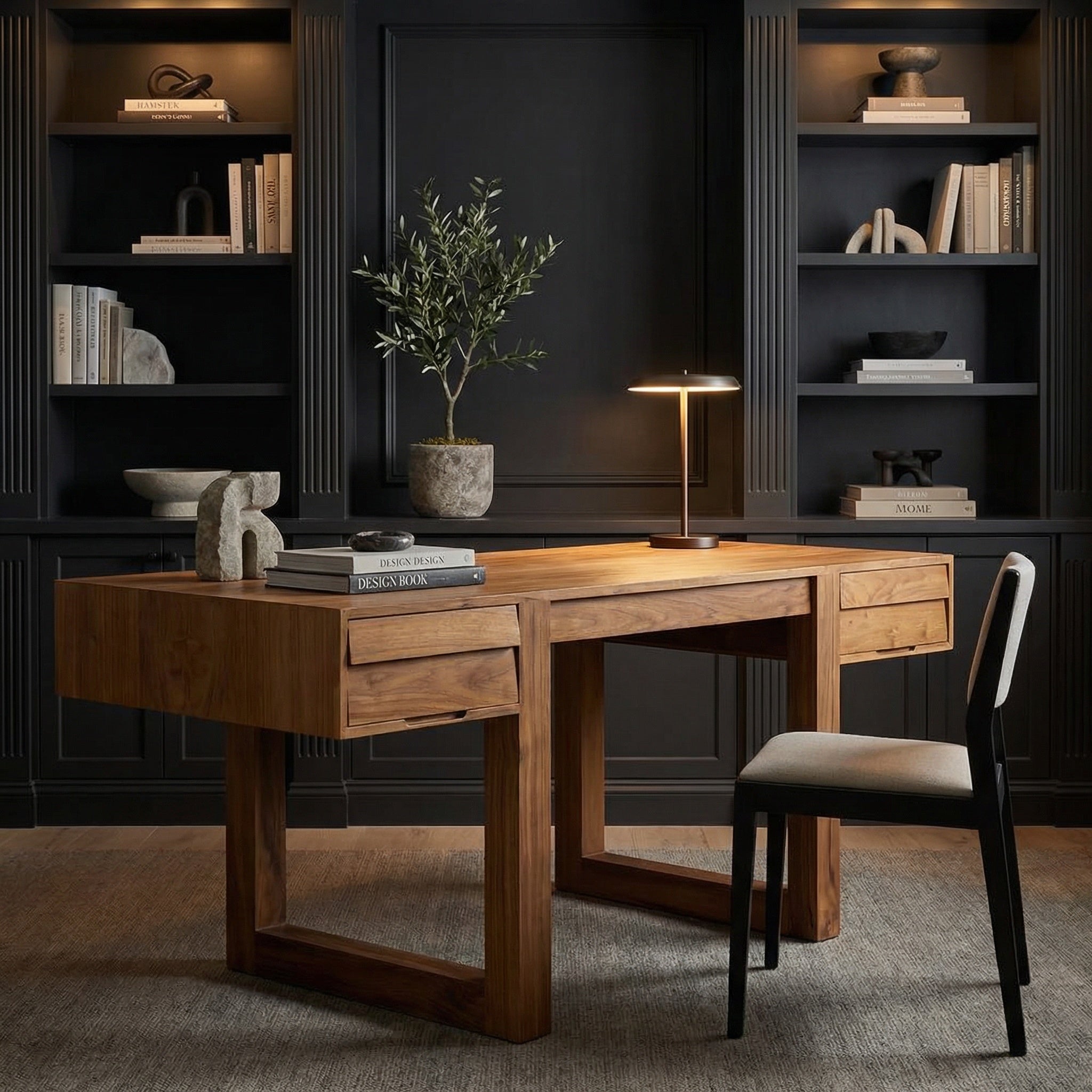 Newton Desk - Teak