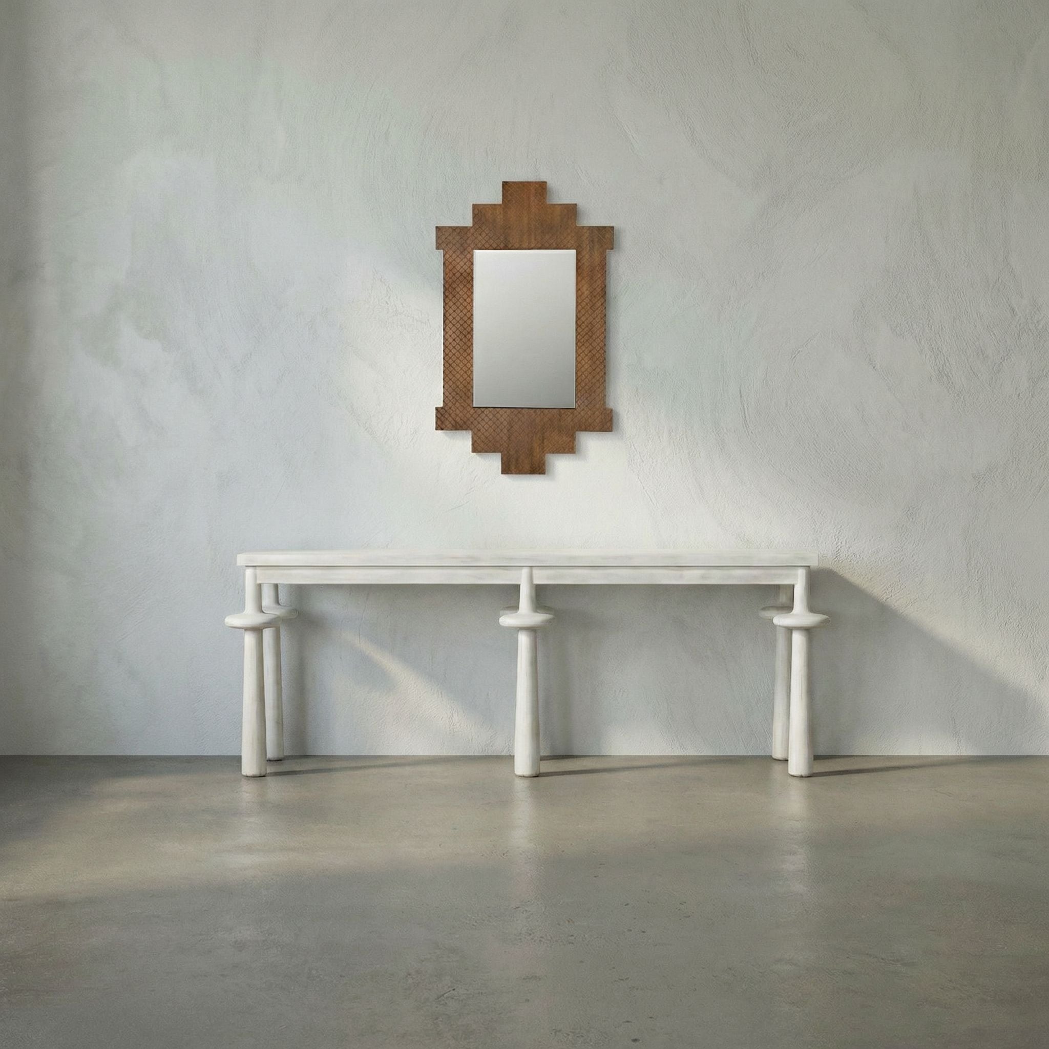 Ludwig Mirror - Teak