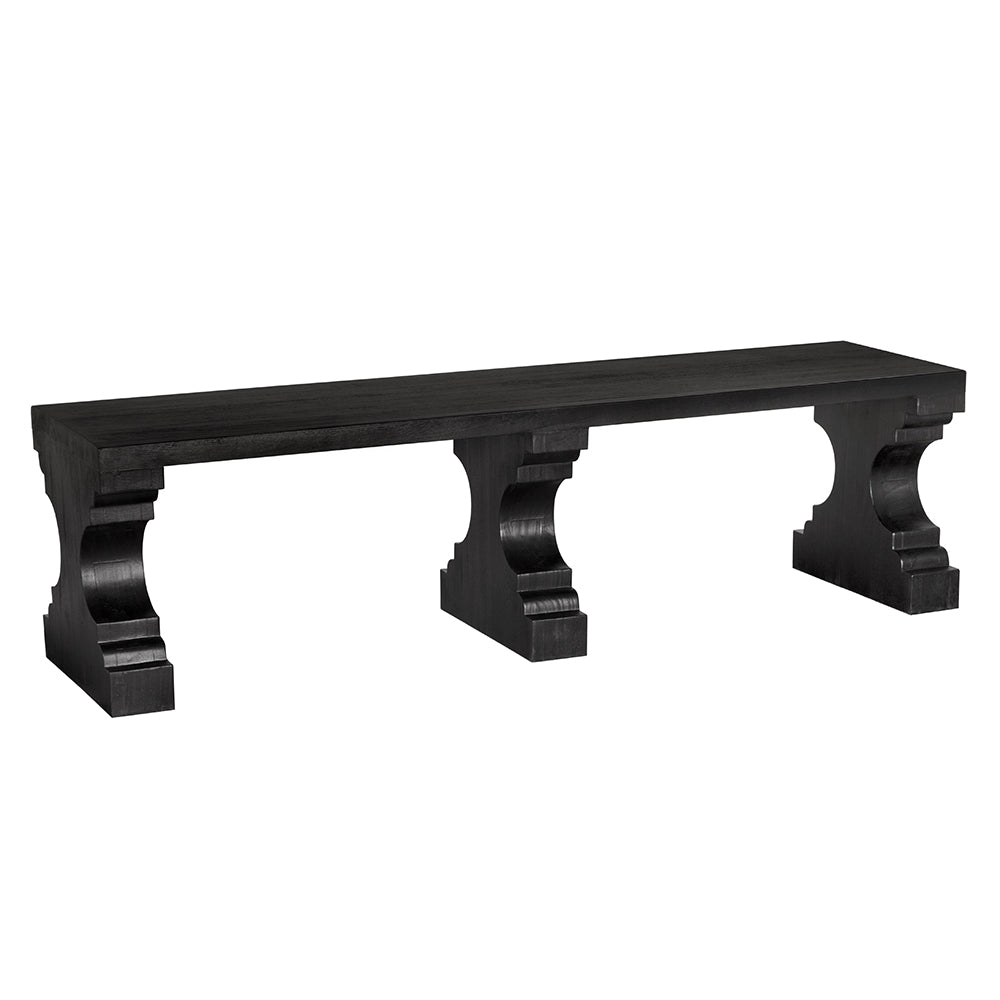 Stern Bench Benches Noir , Black Friday Sale Noir Furniture Sale, Old Bones Co, Mid Century Furniture Sale, Four Hands Furniture, Black Friday Sale Stern Bench,Gus Sale, Perigold Stern Bench Benches Black Friday Sale , Perigold Sale Stern Bench,Stern Bench Lulu and Georgia, Burke Decor Sale Stern Bench, www.oldbonesco.com