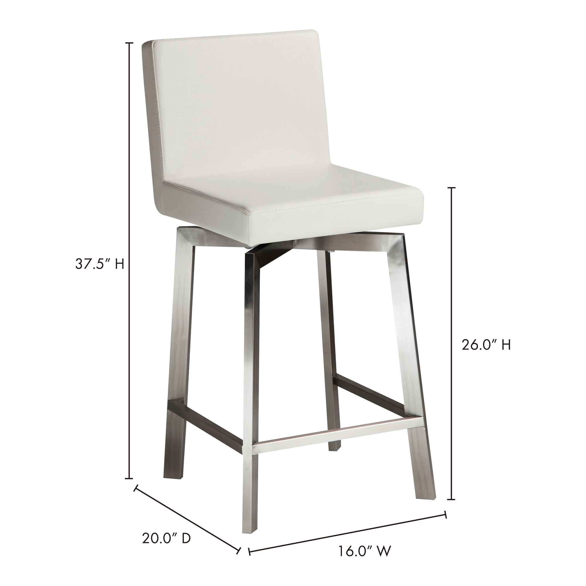 Giro Swivel Counter Stool Counter Stools Moe's    Four Hands, Mid Century Modern Furniture, Old Bones Furniture Company, Old Bones Co, Modern Mid Century, Designer Furniture, Furniture Sale, Warehouse Furniture Sale, Giro Swivel Counter Stool Sale, https://www.oldbonesco.com/