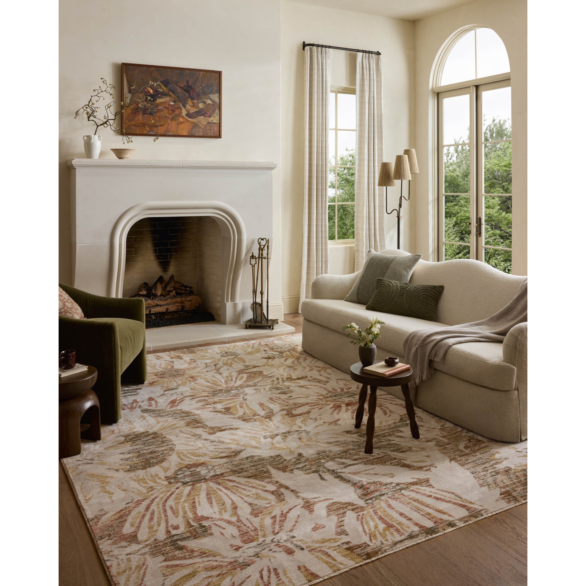 Loloi Eileen Natural/Spice Rug
