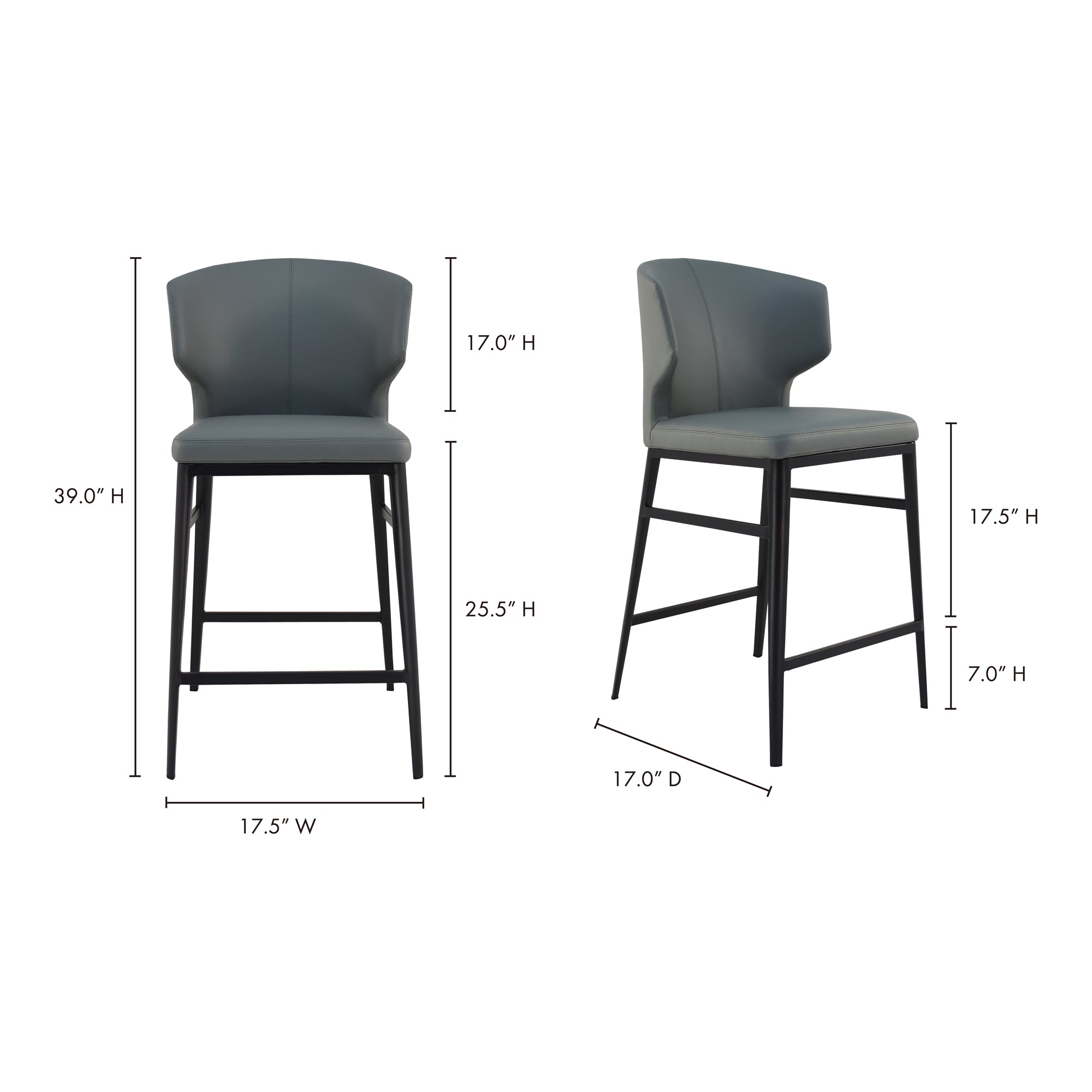 Delaney Counter Stool Counter Stools Moe's    Four Hands, Mid Century Modern Furniture, Old Bones Furniture Company, Old Bones Co, Modern Mid Century, Designer Furniture, Furniture Sale, Warehouse Furniture Sale, Delaney Counter Stool Sale, https://www.oldbonesco.com/