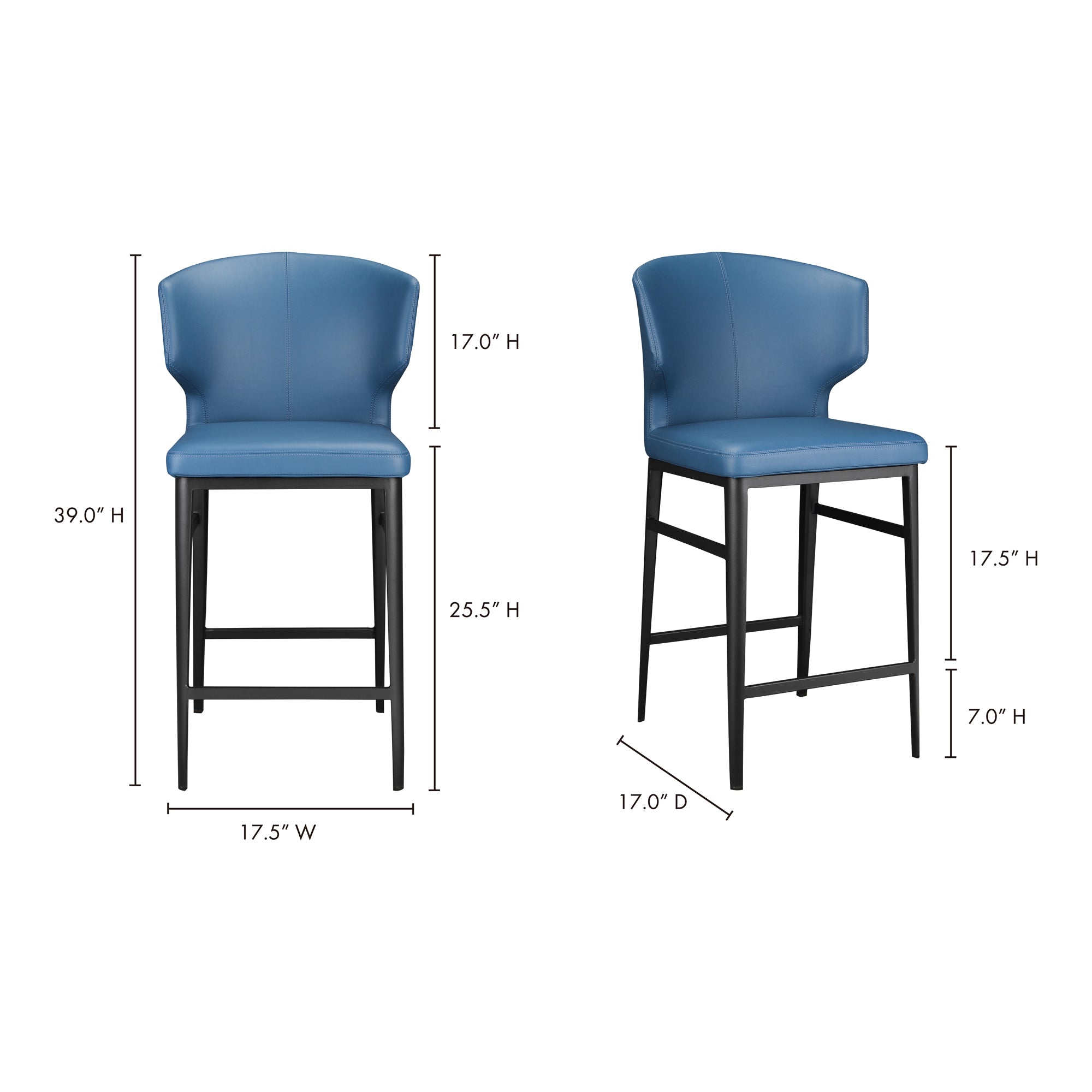 Delaney Counter Stool Counter Stools Moe's    Four Hands, Mid Century Modern Furniture, Old Bones Furniture Company, Old Bones Co, Modern Mid Century, Designer Furniture, Furniture Sale, Warehouse Furniture Sale, Delaney Counter Stool Sale, https://www.oldbonesco.com/