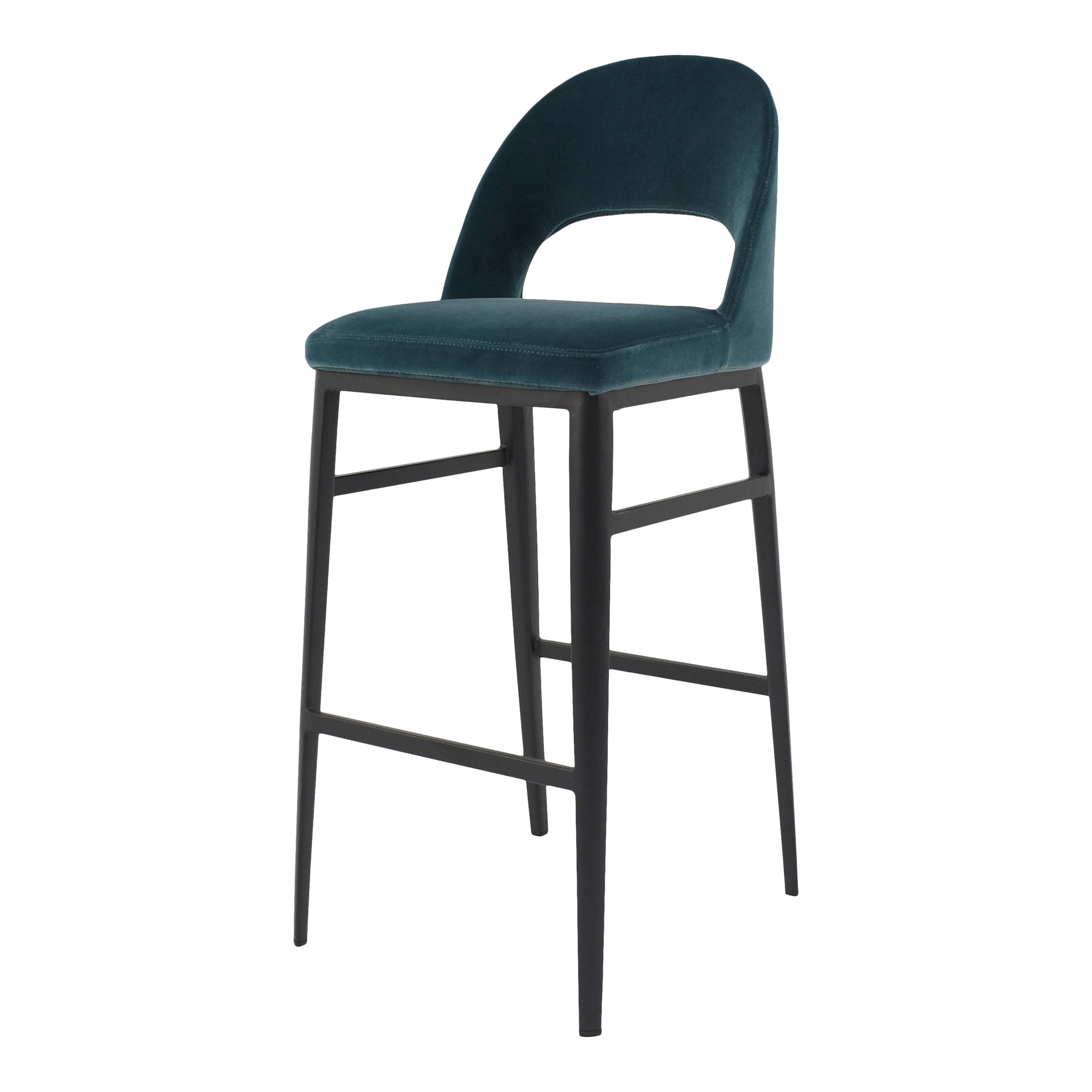 Roger Bar Stool Teal Barstools Moe's    Four Hands, Mid Century Modern Furniture, Old Bones Furniture Company, Old Bones Co, Modern Mid Century, Designer Furniture, Furniture Sale, Warehouse Furniture Sale, Roger Bar Stool Teal Sale, https://www.oldbonesco.com/