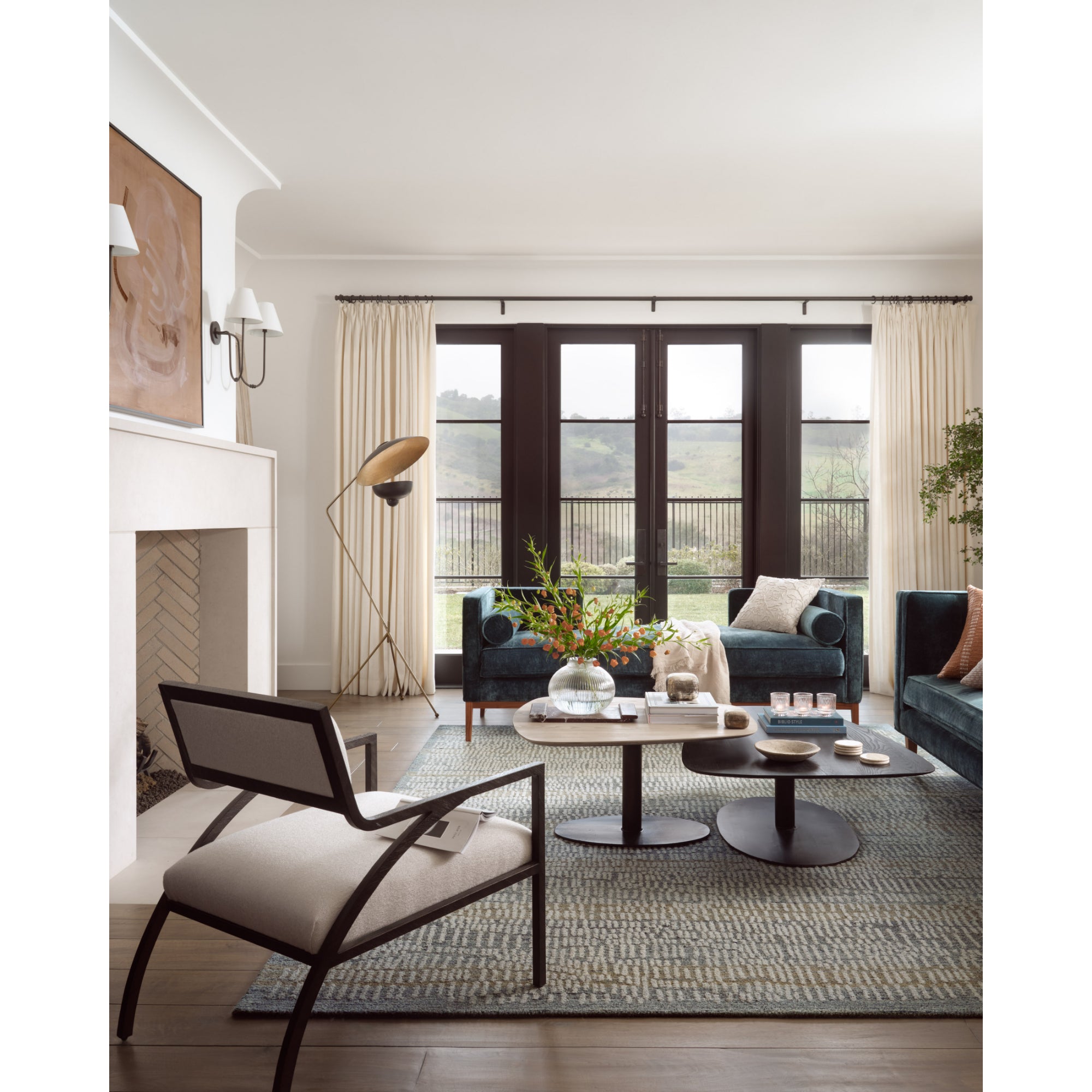 Loloi Elias Ocean/Oatmeal Rug