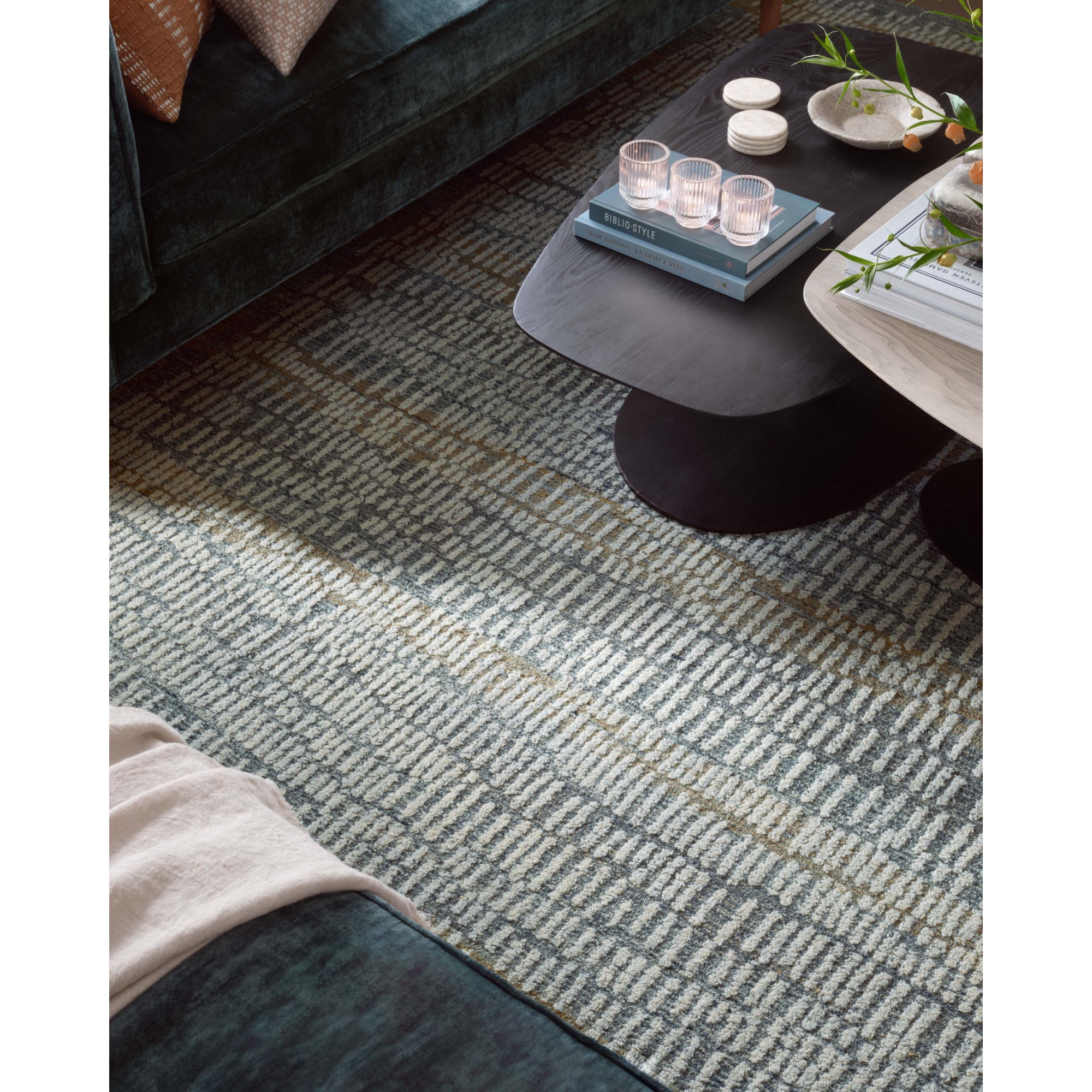 Loloi Elias Ocean/Oatmeal Rug