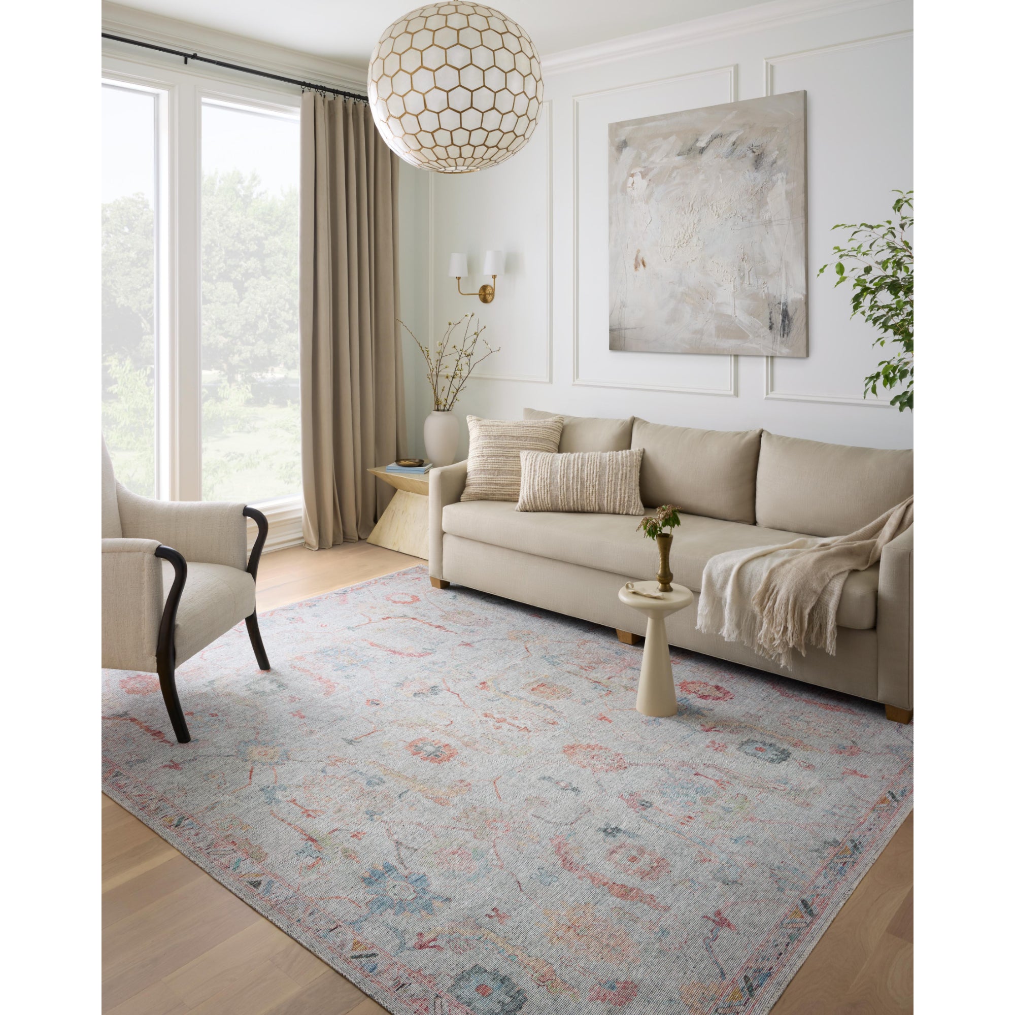Loloi Elysium Pebble/Multi Rug