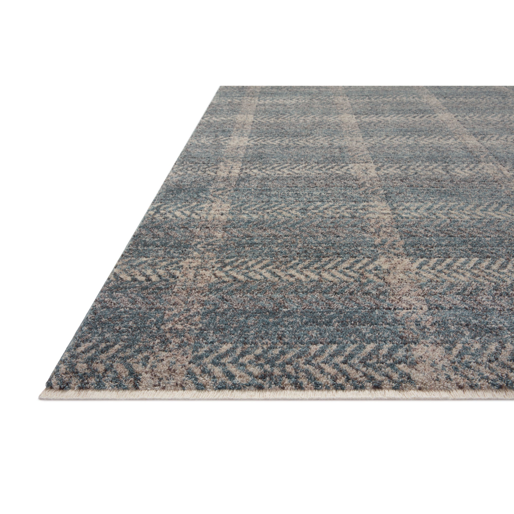 Angela Rose x Loloi Ember Blue/Beige Rug