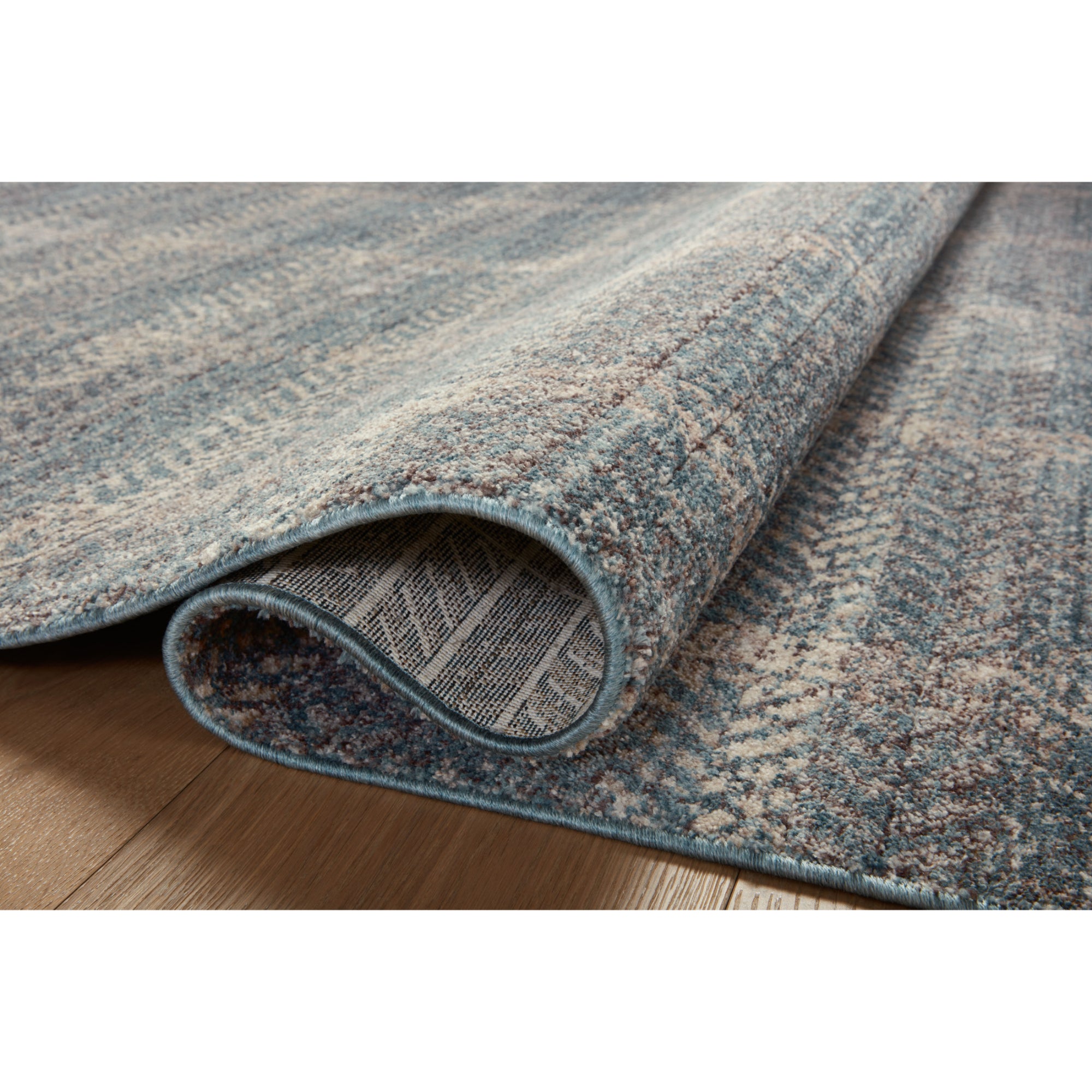 Angela Rose x Loloi Ember Blue/Beige Rug