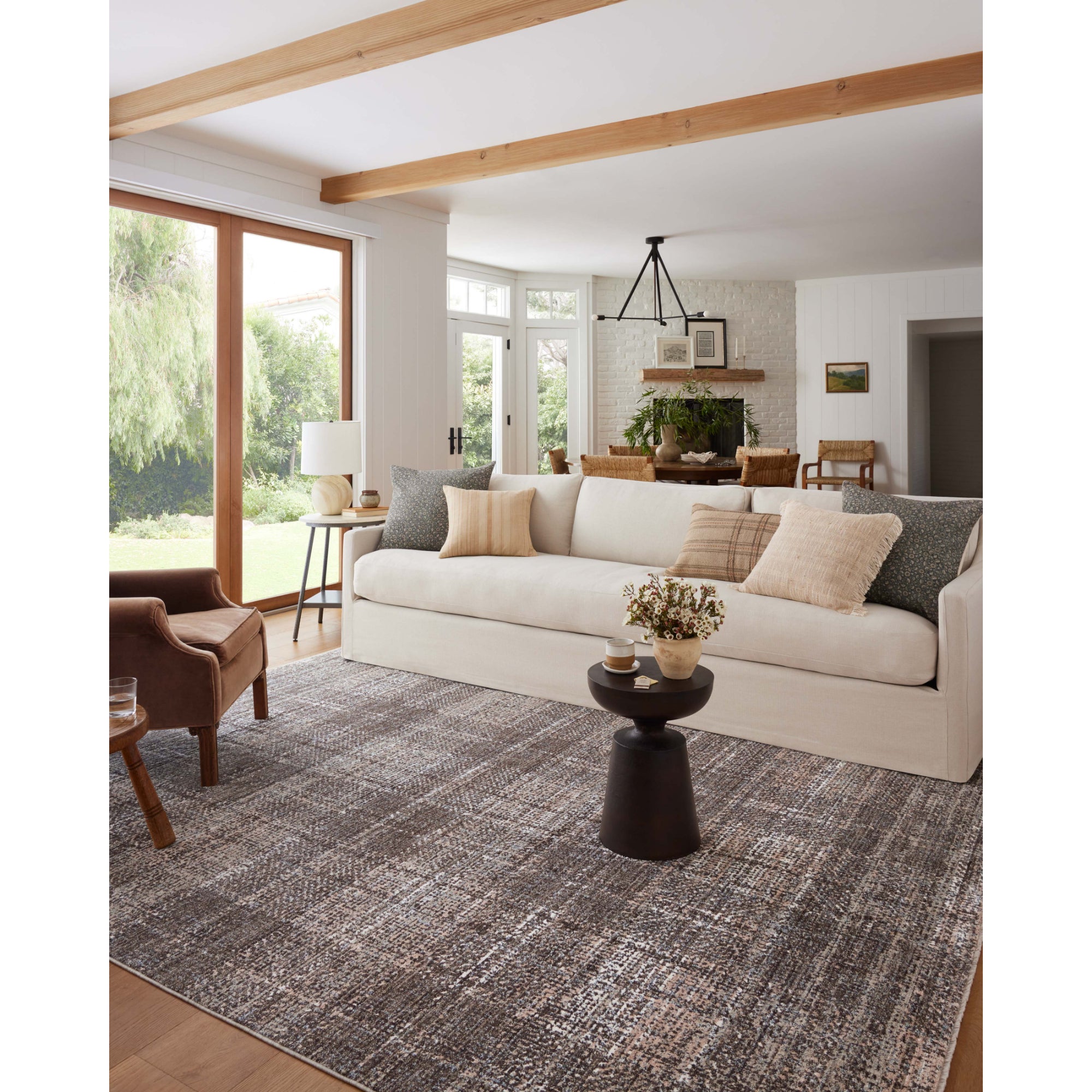 Angela Rose x Loloi Ember Graphite/Multi Rug