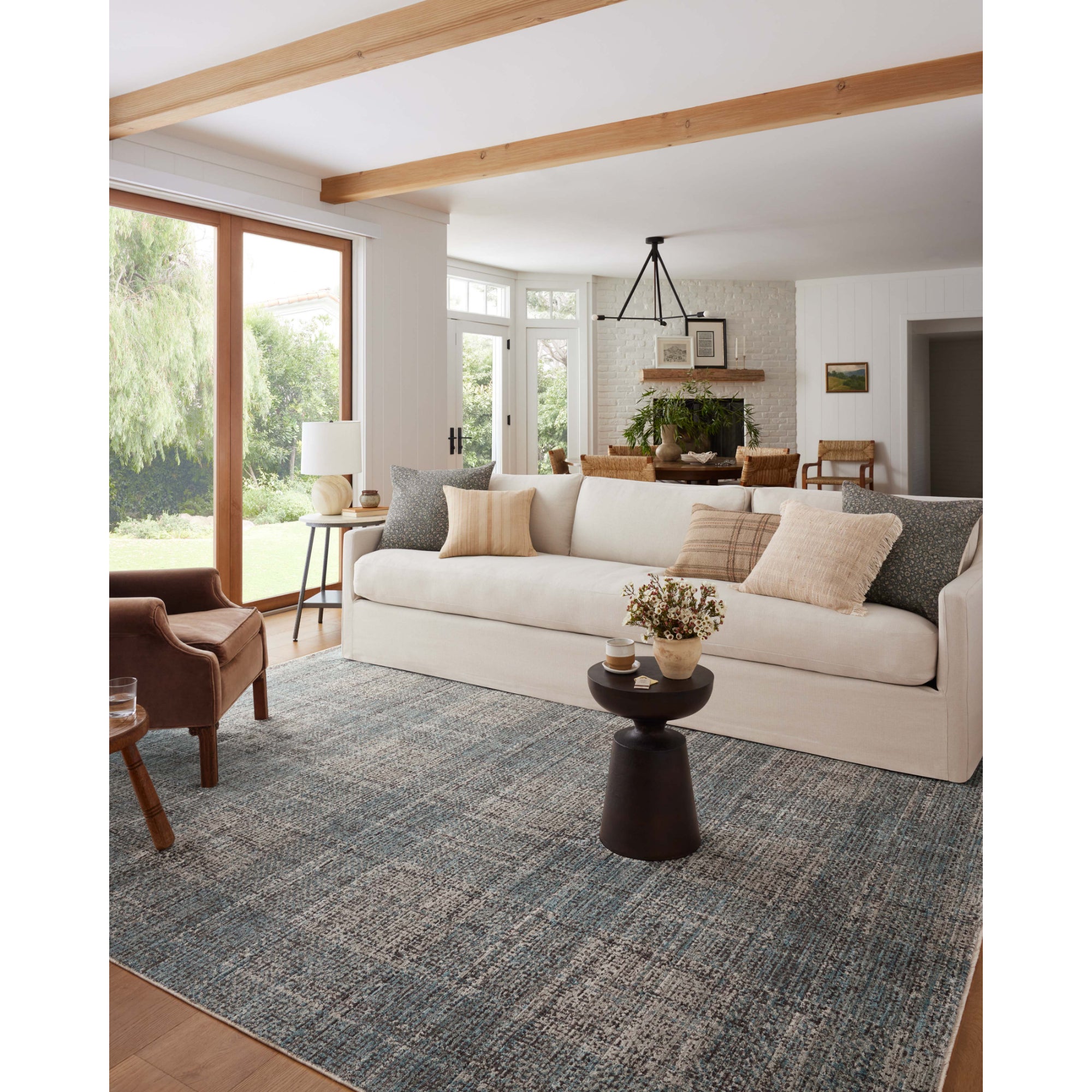 Angela Rose x Loloi Ember Denim/Charcoal Rug