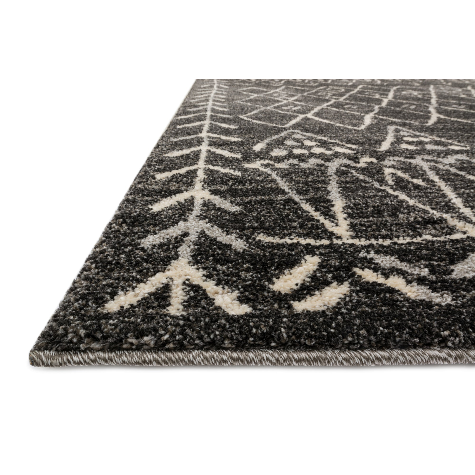 Loloi Emory EB-09 Black/Ivory Rug