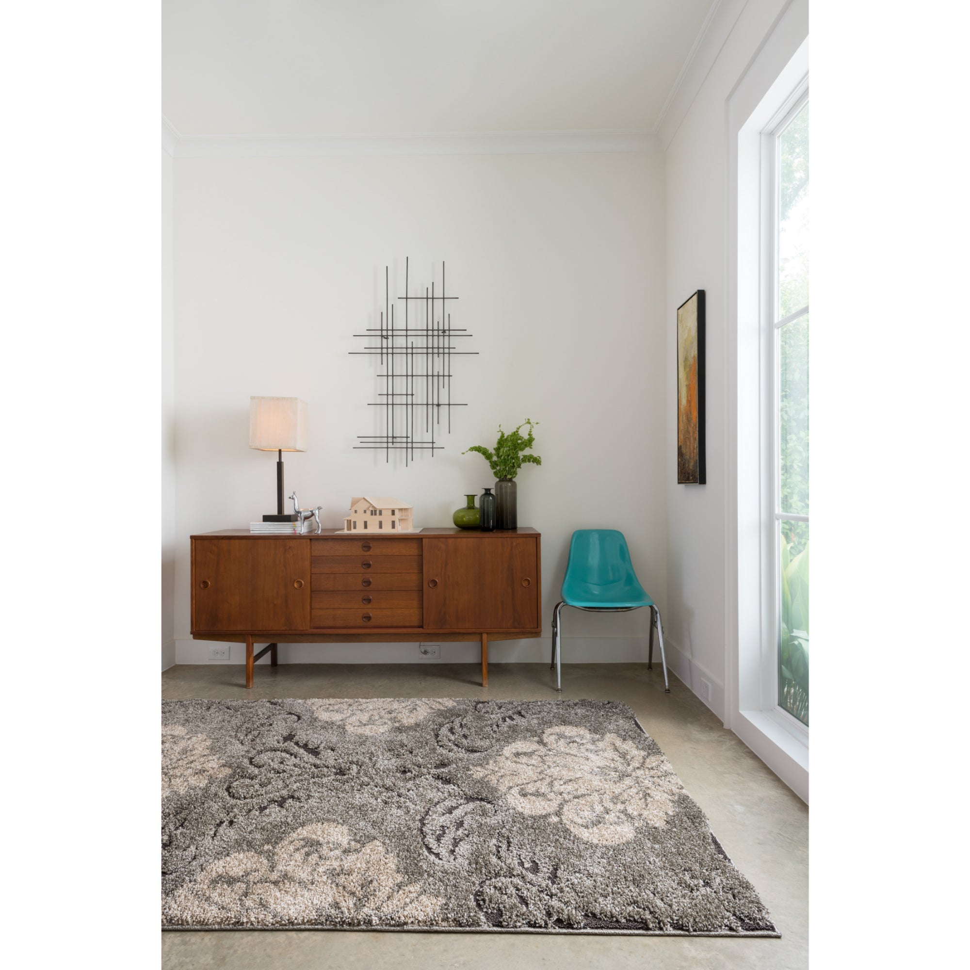 Loloi Enchant Smoke/Beige Rug