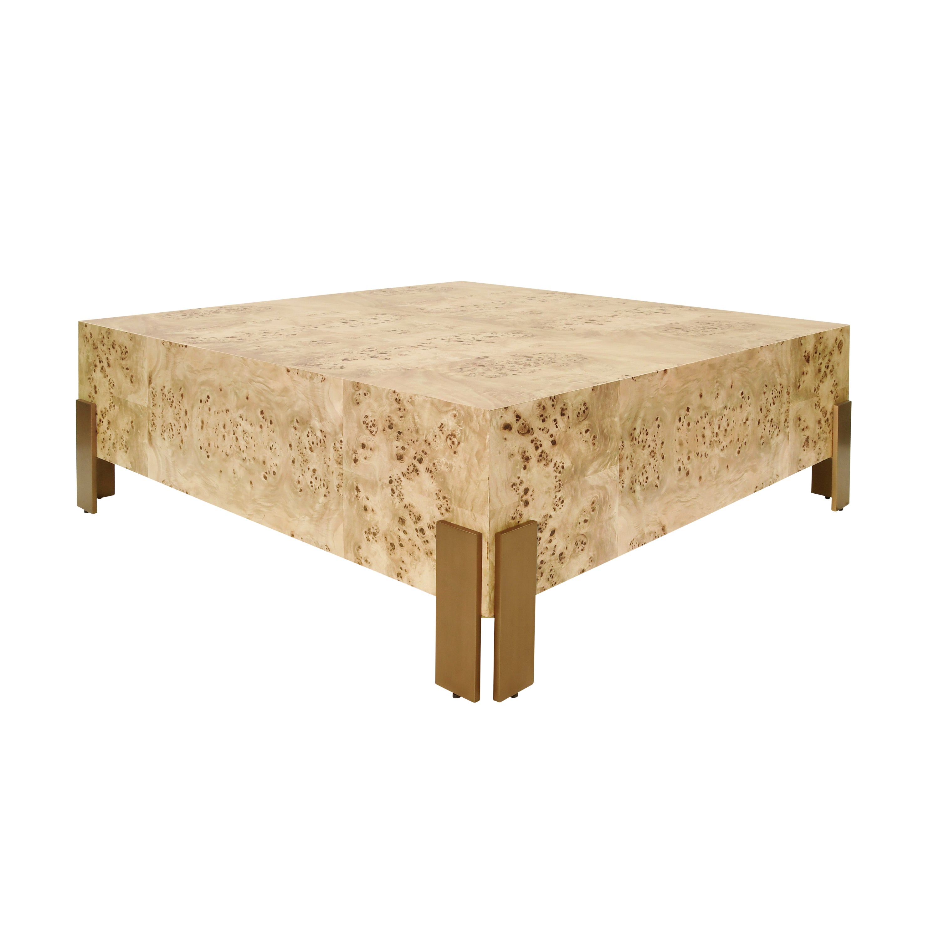 ✨お値下げ✨OLD KARIMOKU COFFEE TABLE VINTAGE Enid Square Chunk Coffee Table