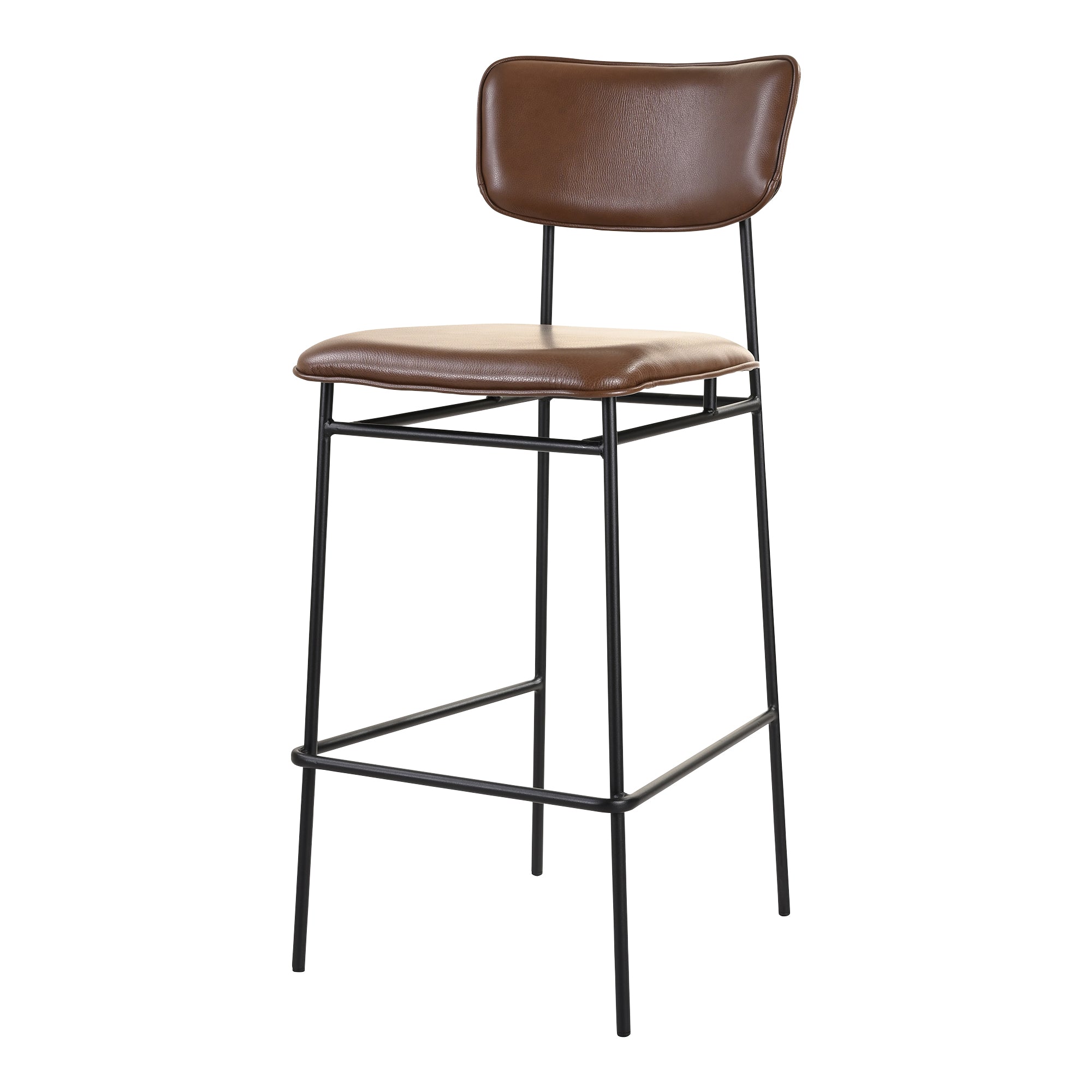 Sailor Bar Stool Dark BrownBar Stools Moe's Dark Brown   Four Hands, Mid Century Modern Furniture, Old Bones Furniture Company, Old Bones Co, Modern Mid Century, Designer Furniture, Furniture Sale, Warehouse Furniture Sale, Sailor Bar Stool Sale, https://www.oldbonesco.com/