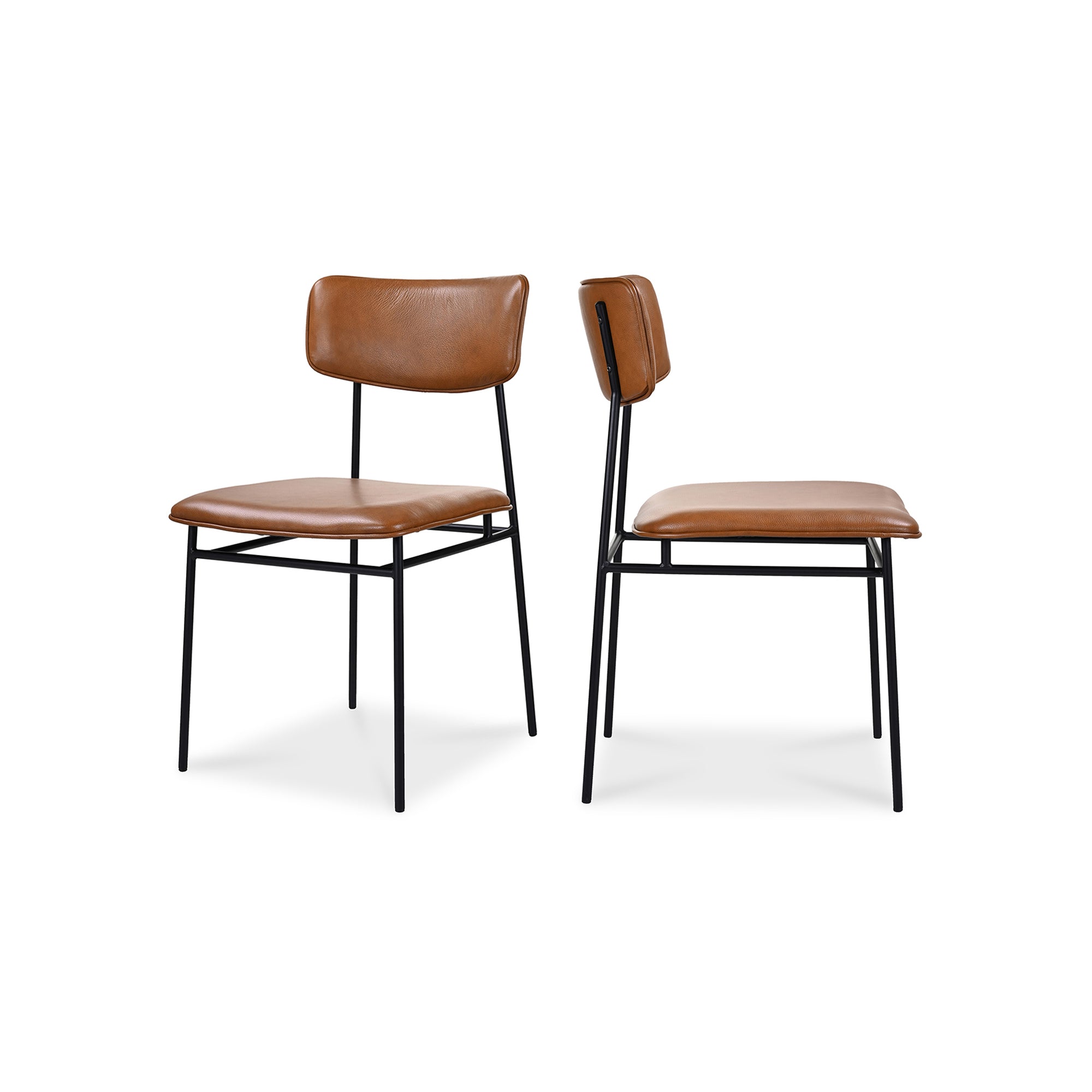 Sailor Dining Chair - Set of Two BrownDining Chairs Moe's Brown   Four Hands, Mid Century Modern Furniture, Old Bones Furniture Company, Old Bones Co, Modern Mid Century, Designer Furniture, Furniture Sale, Warehouse Furniture Sale, Sailor Dining Chair - Set of Two Sale, https://www.oldbonesco.com/