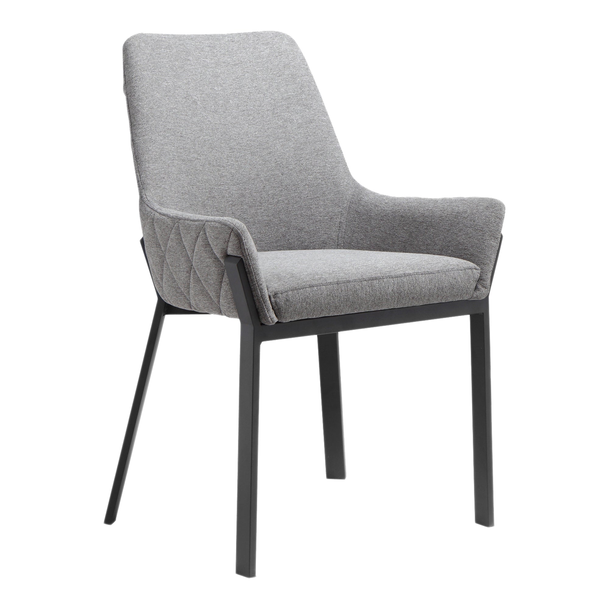 Lloyd Dining Chair Dark Grey - Set of Two Dining Chairs Moe's    Four Hands, Mid Century Modern Furniture, Old Bones Furniture Company, Old Bones Co, Modern Mid Century, Designer Furniture, Furniture Sale, Warehouse Furniture Sale, Lloyd Dining Chair Dark Grey - Set of Two Sale, https://www.oldbonesco.com/
