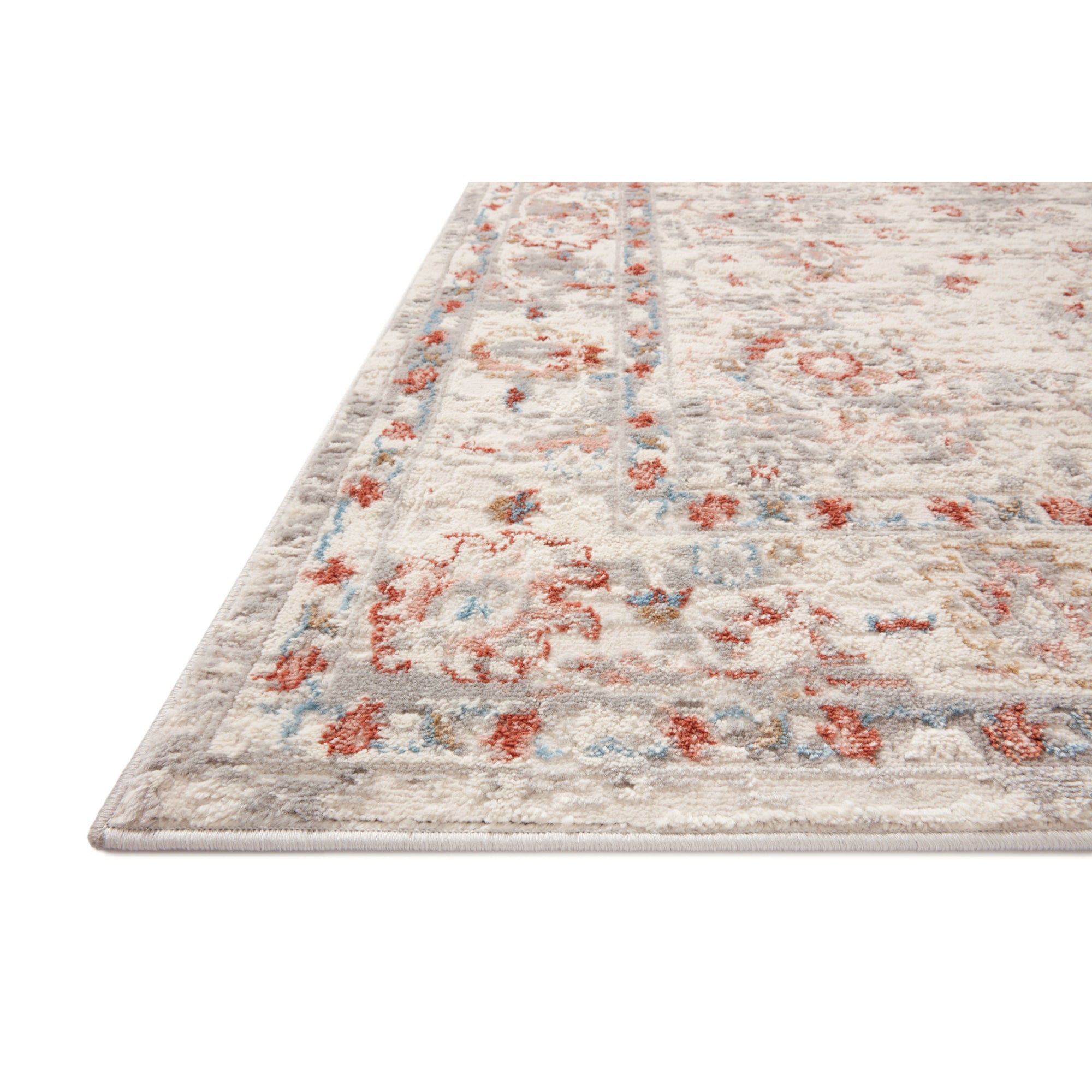 Loloi Estelle Ivory/Rust Rug
