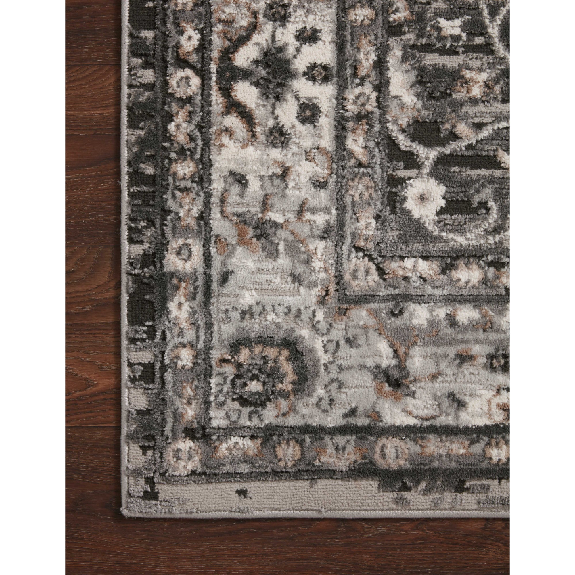Loloi Estelle Charcoal/Grey 18" x 18" Sample Rug