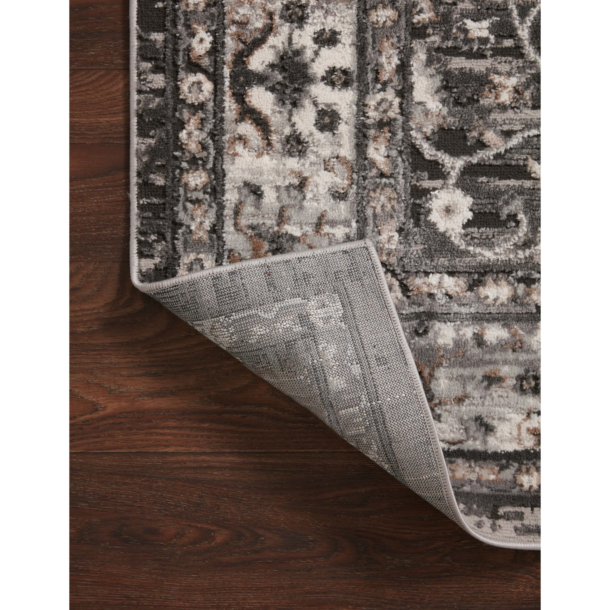 Loloi Estelle Charcoal/Grey 18" x 18" Sample Rug