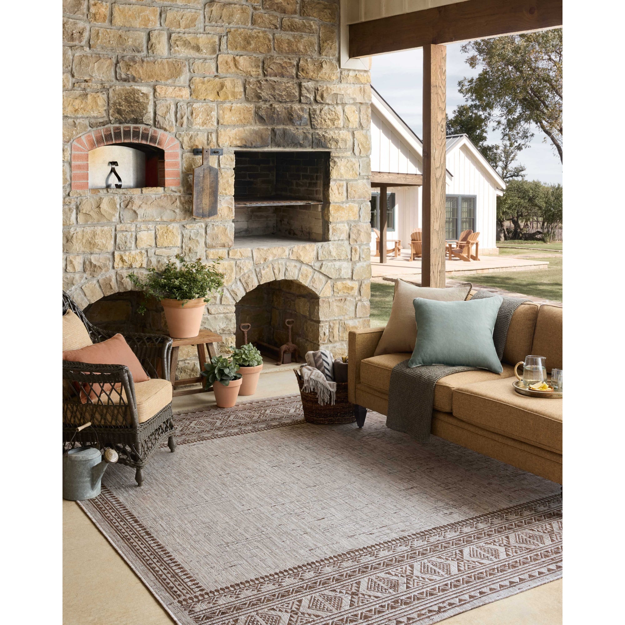 Loloi Easton Coffee/Dove Rug