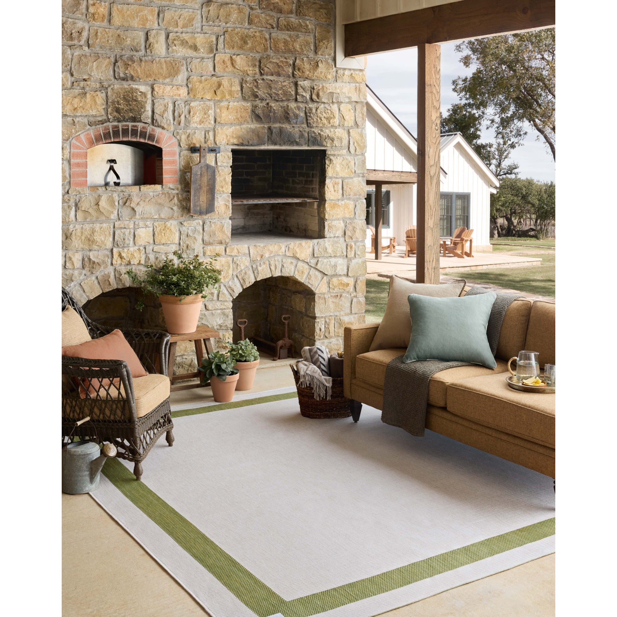 Loloi Easton Green/Ivory Rug