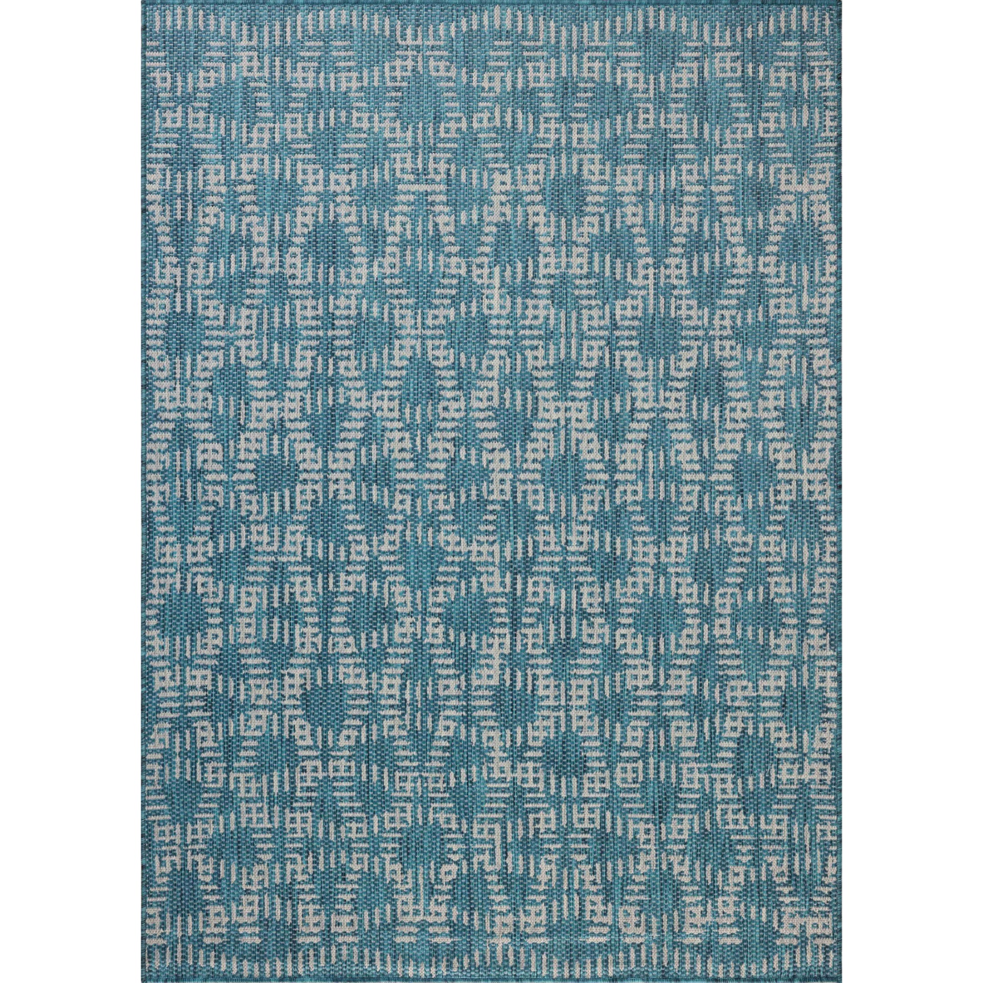 Loloi Easton Fog/Teal Rug