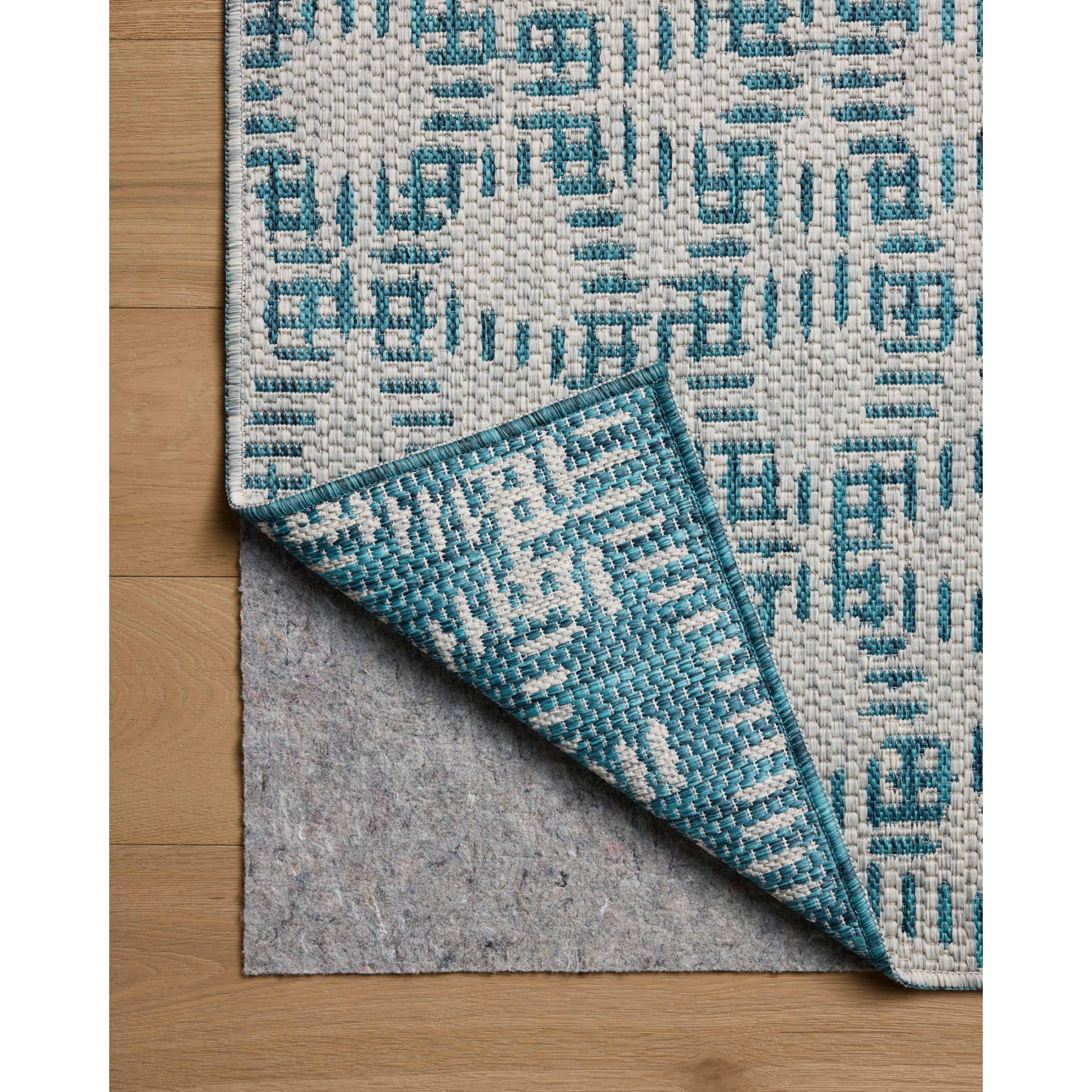 Loloi Easton Fog/Teal Rug